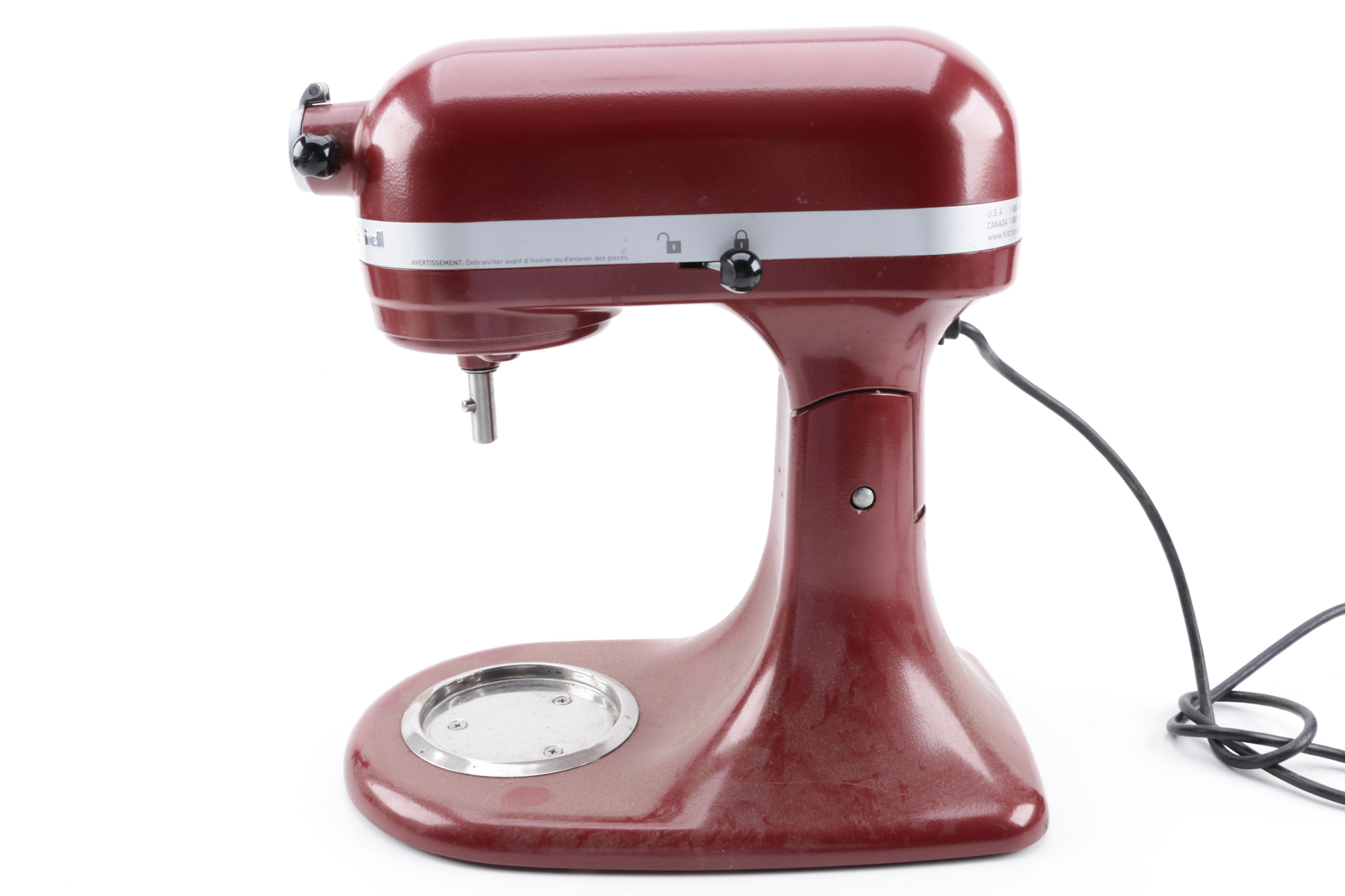 KitchenAid Accolade 400 Five Quart Stand Mixer in Cinnamon EBTH