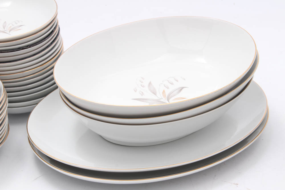 Kaysons "Golden Rhapsody" Fine China Dinnerware EBTH