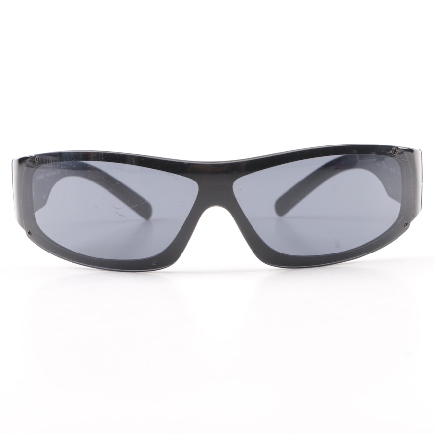 Chanel Nude 5072 CC Logo Shield Sunglasses