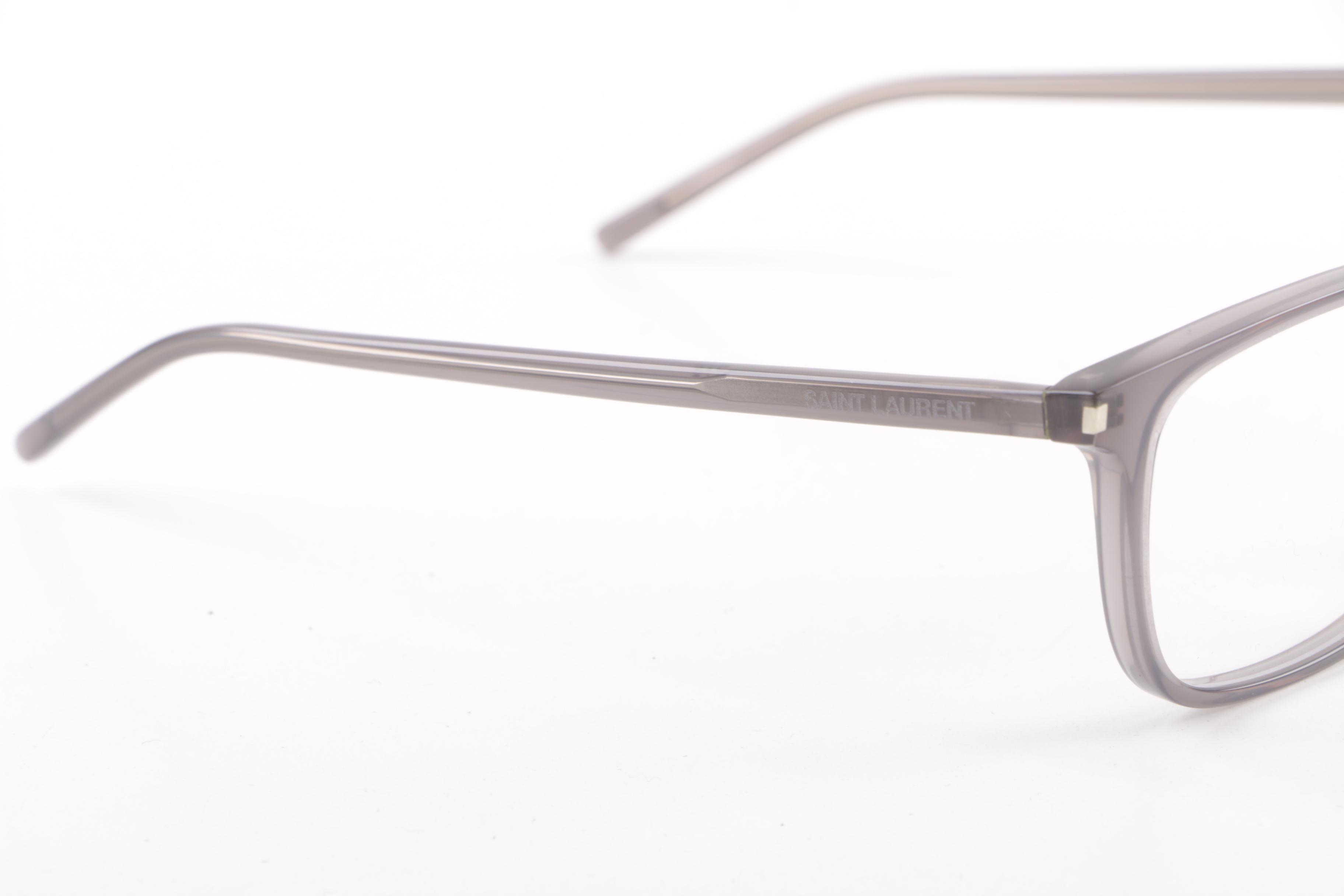 Saint Laurent Grey Sample Eyeglasses EBTH