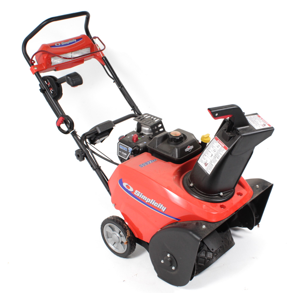 Simplicity SS922EX Snow Blower EBTH