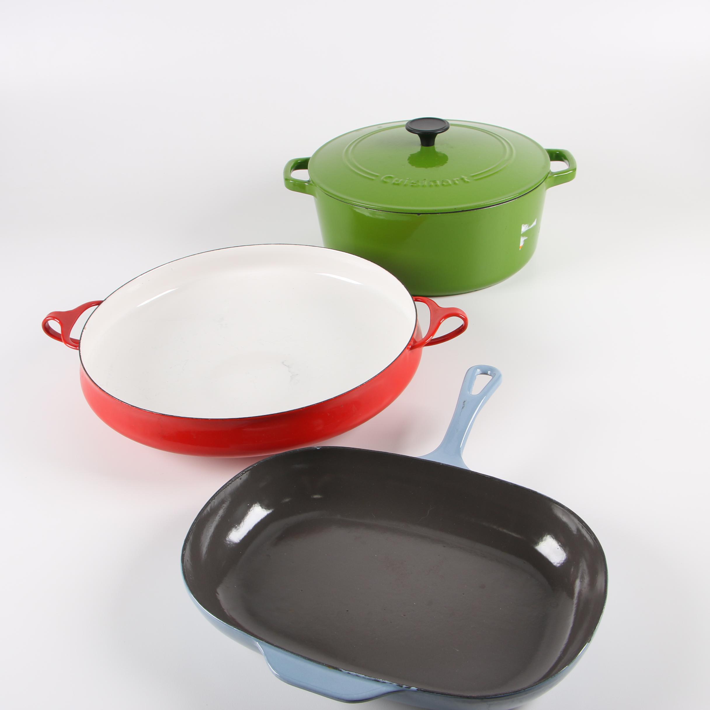 Enameled Cast Iron Cookware featuring Dansk and Cuisinart EBTH