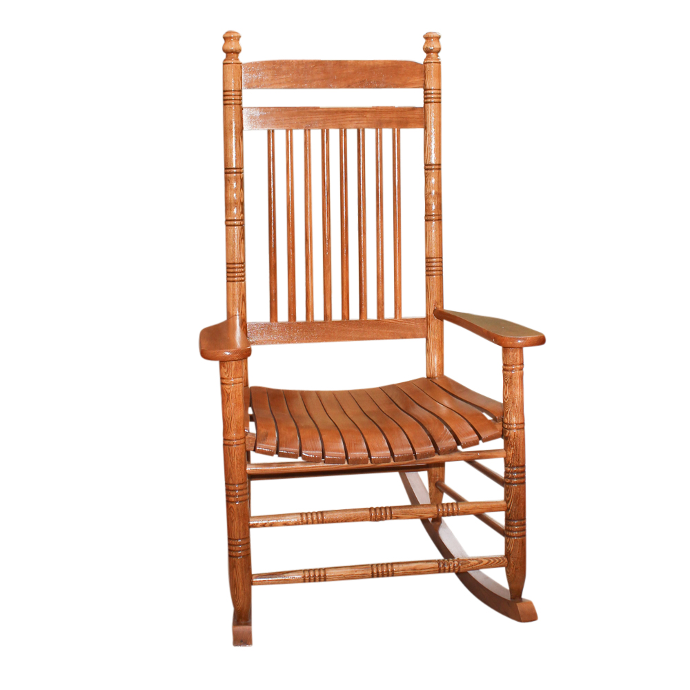 Cracker Barrel Slat Seat Rocking Chair EBTH