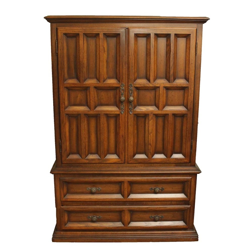 Vintage Armoire By Century Furniture Of Distinction Ebth