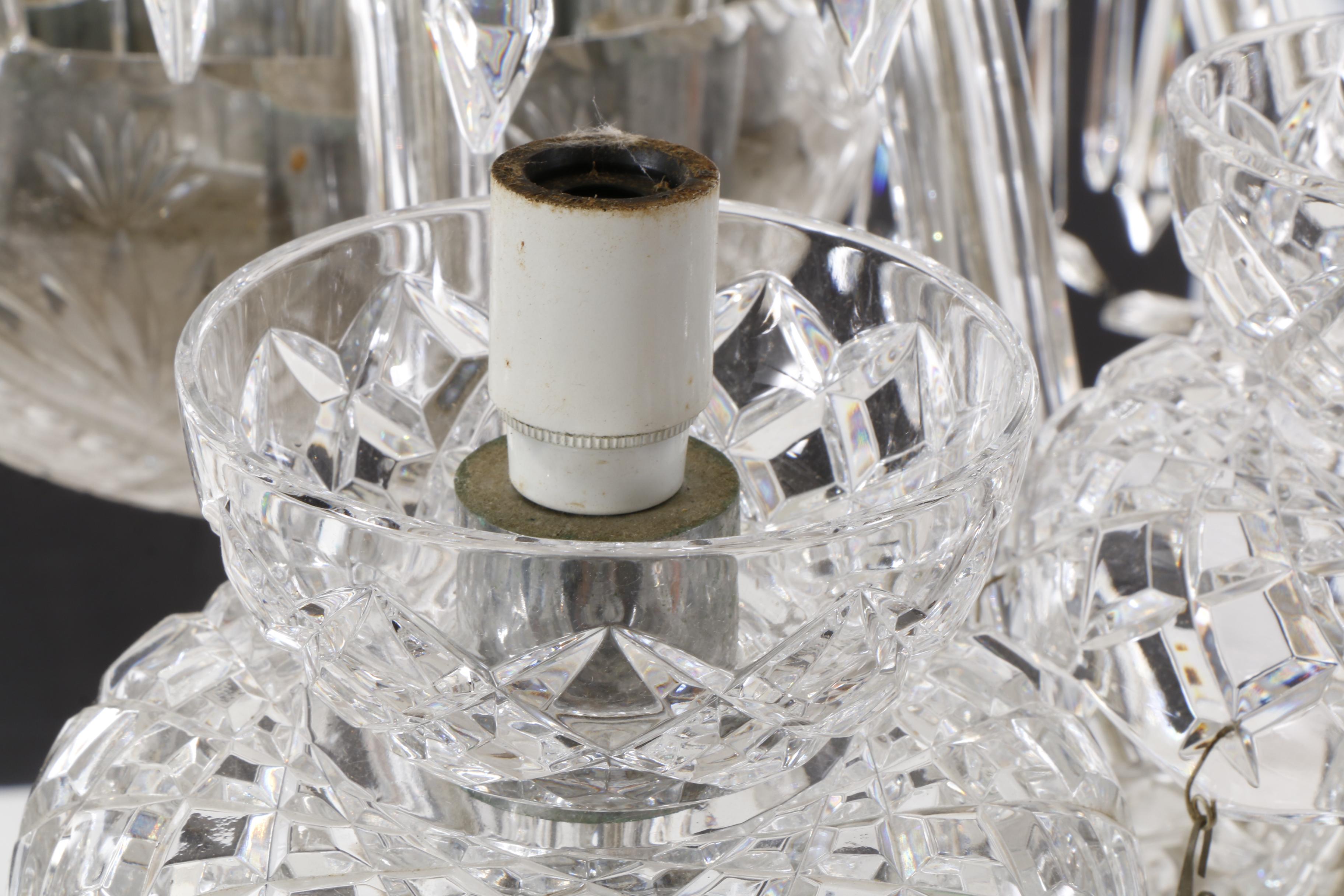 Waterford Crystal "Powerscourt" Twelve Light Chandelier EBTH