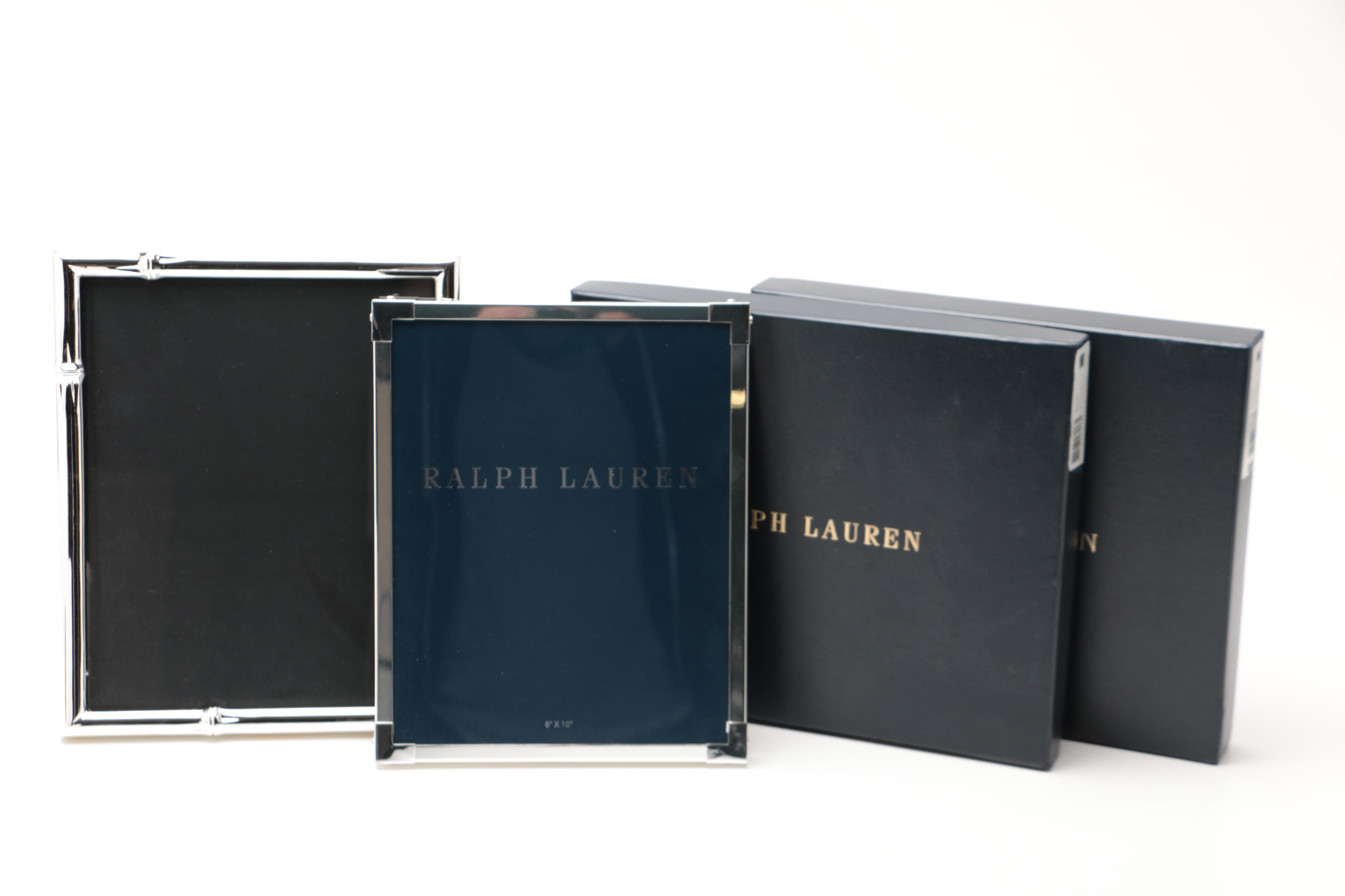 Ralph Lauren "Bryce" and "Holden" Picture Frames EBTH