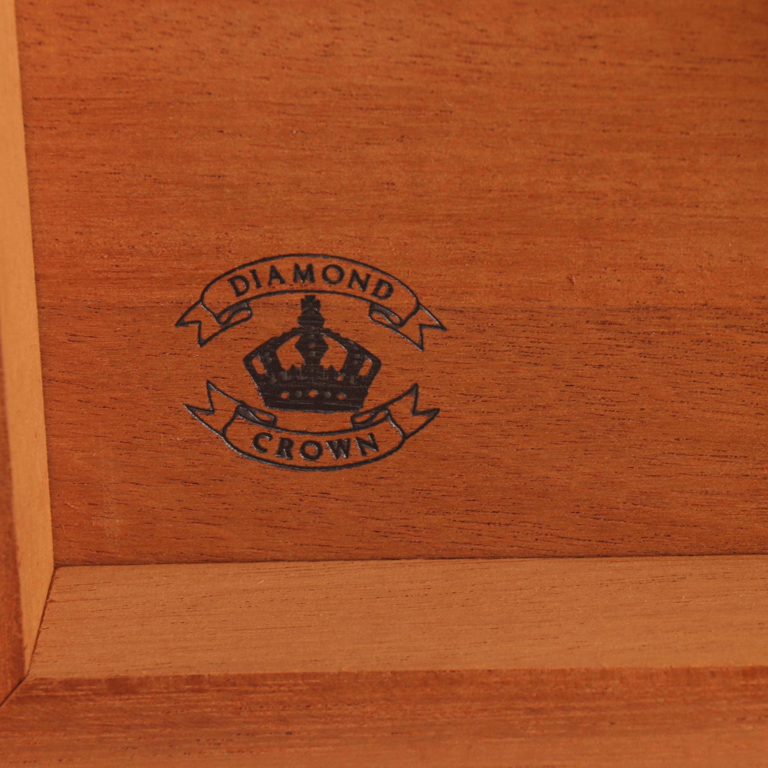 Reed & Barton Diamond Crown Humidor EBTH