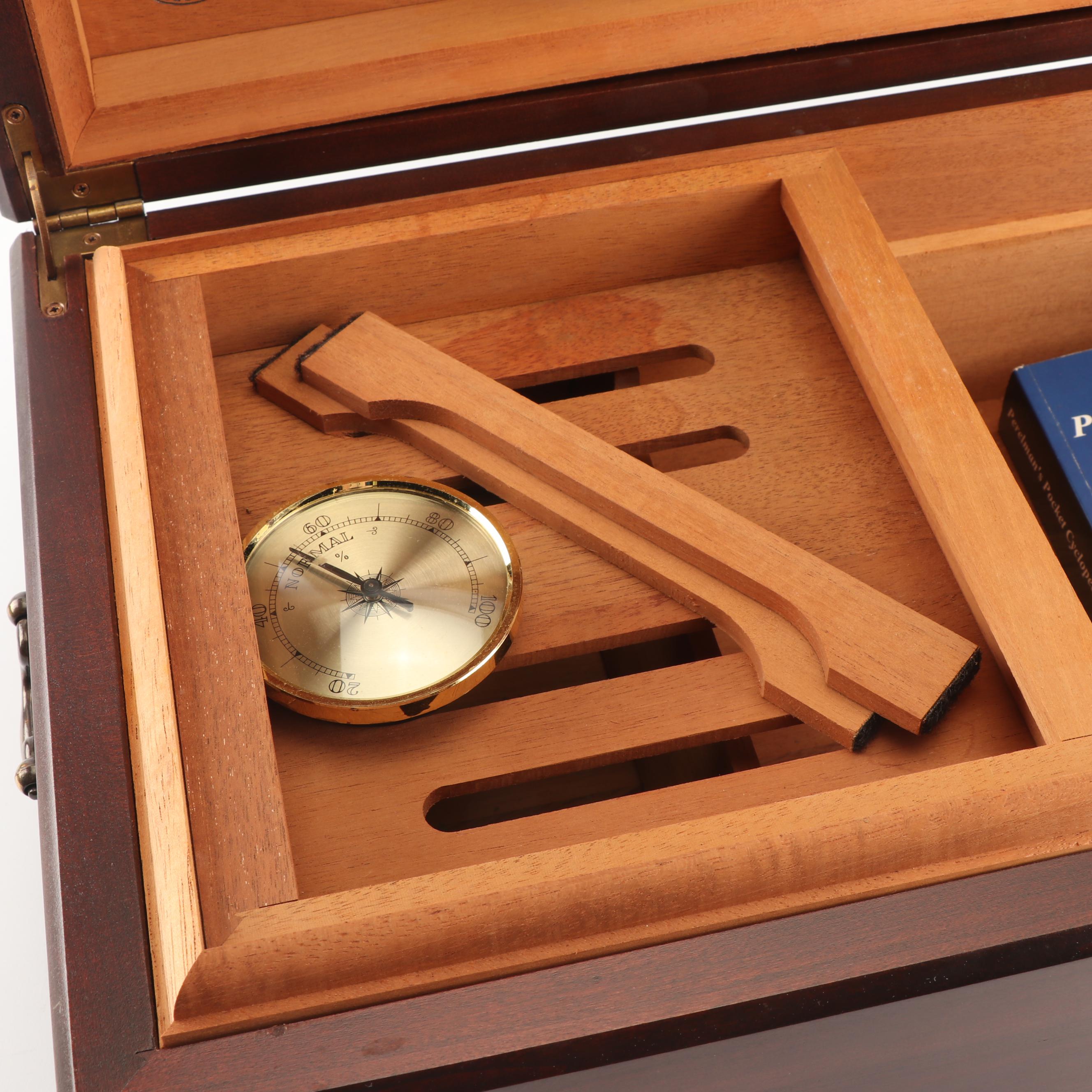 Reed & Barton Diamond Crown Humidor EBTH