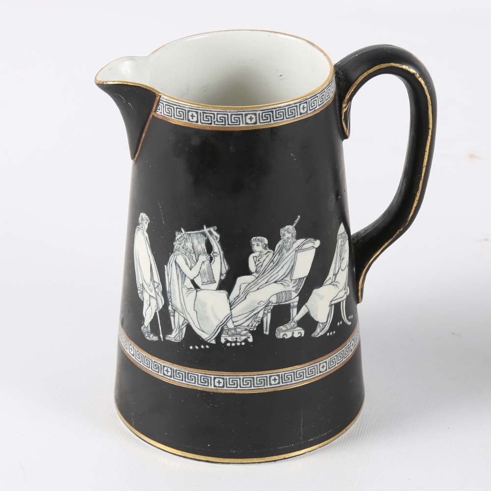 Antique and Vintage Earthenware Jugs featuring Cobridge "Hampton" EBTH