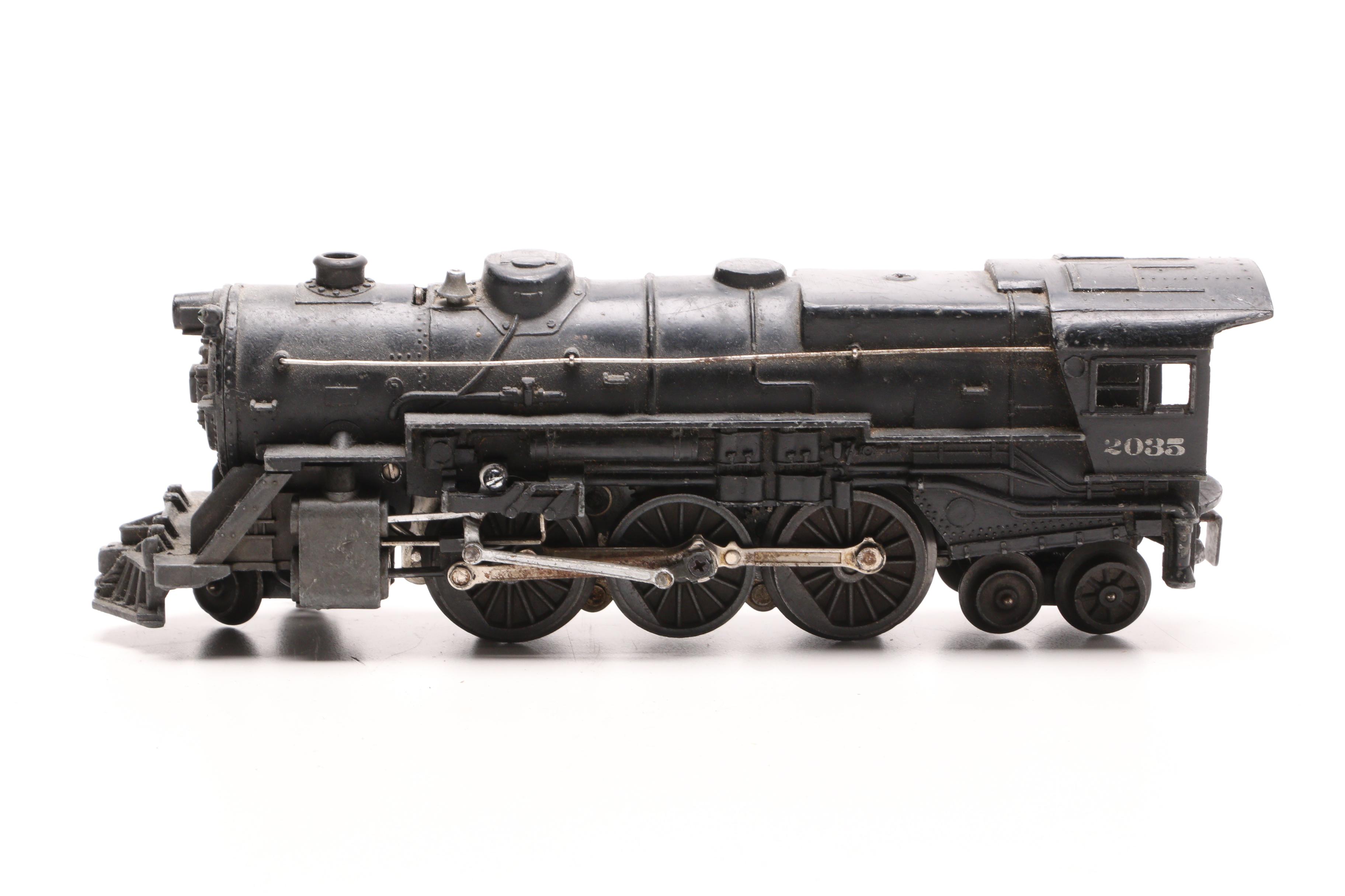 1940s1950s Lionel Model Train With Metal Plate EBTH