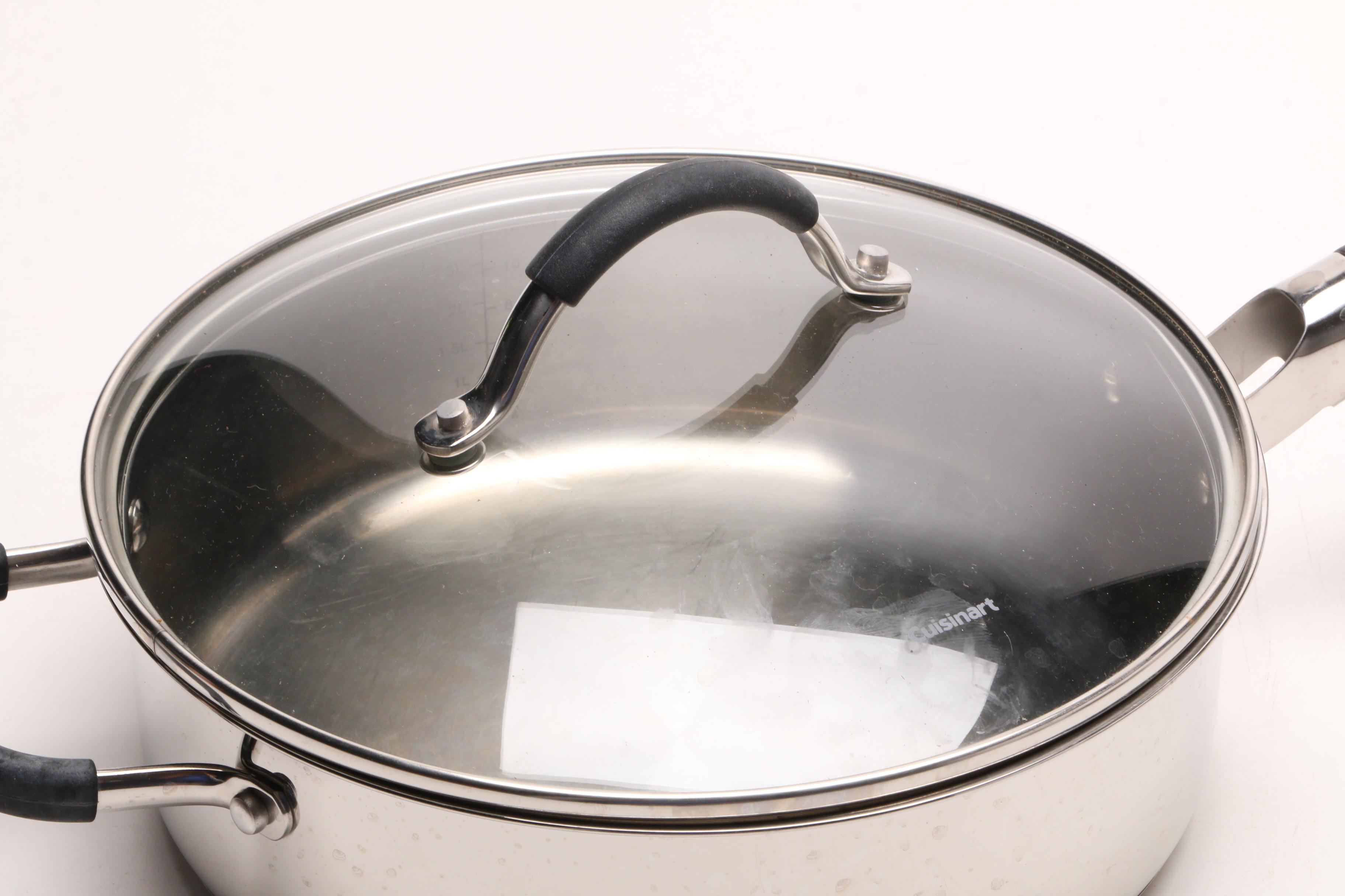 Palm Restaurant Stainless Steel Cookware with a Cuisinart Pan EBTH