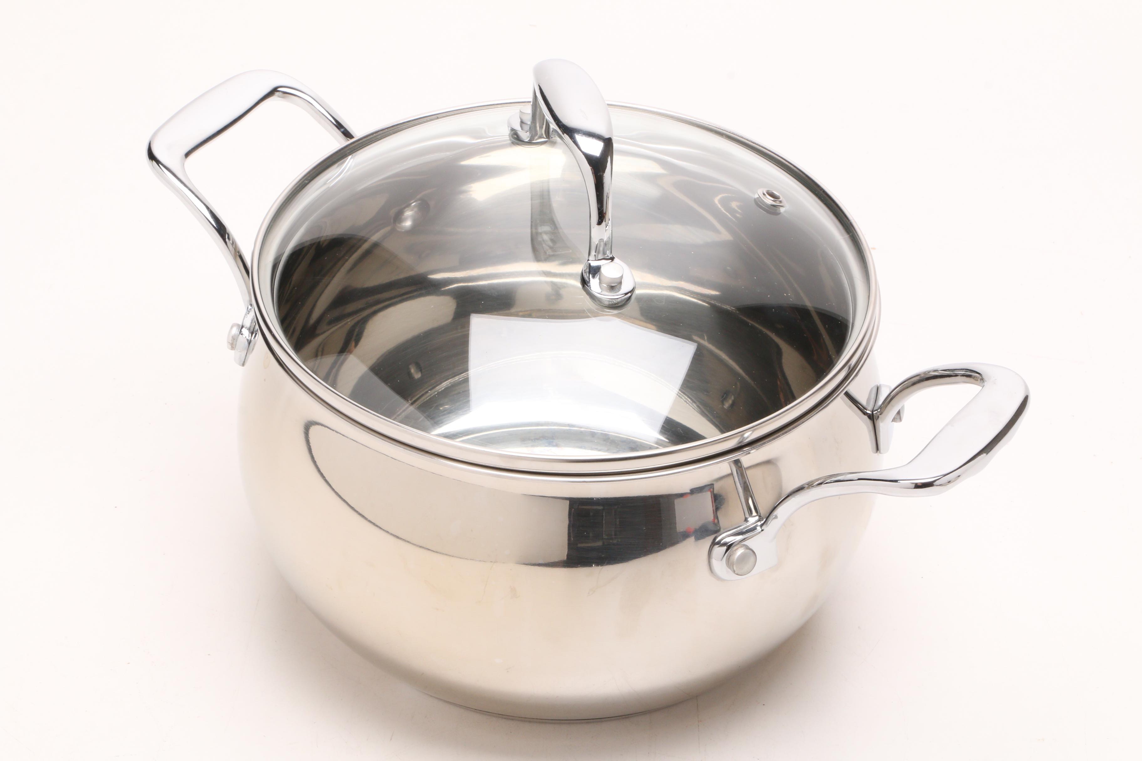 Palm Restaurant Stainless Steel Cookware with a Cuisinart Pan EBTH