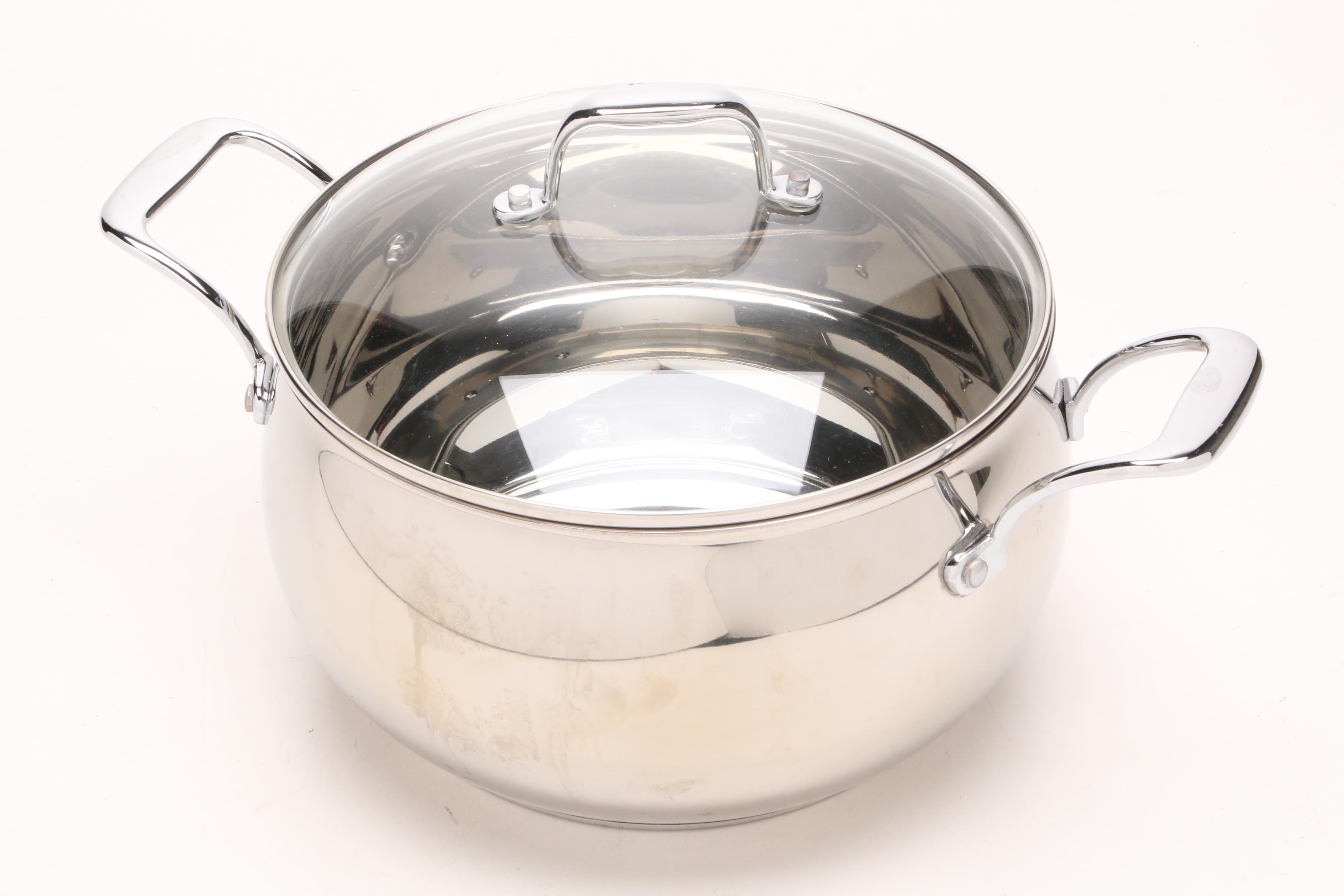 Palm Restaurant Stainless Steel Cookware with a Cuisinart Pan EBTH