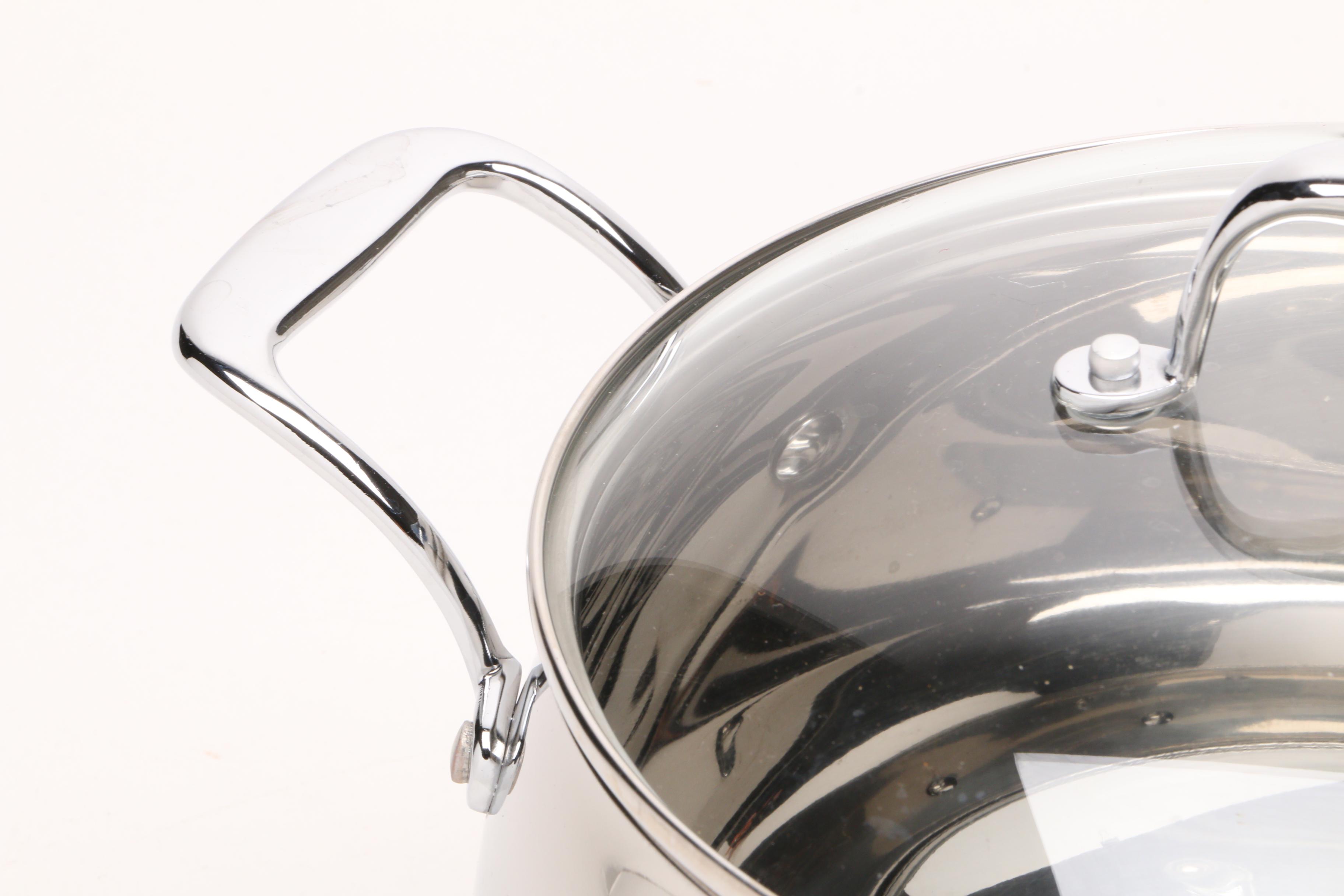 Palm Restaurant Stainless Steel Cookware with a Cuisinart Pan EBTH