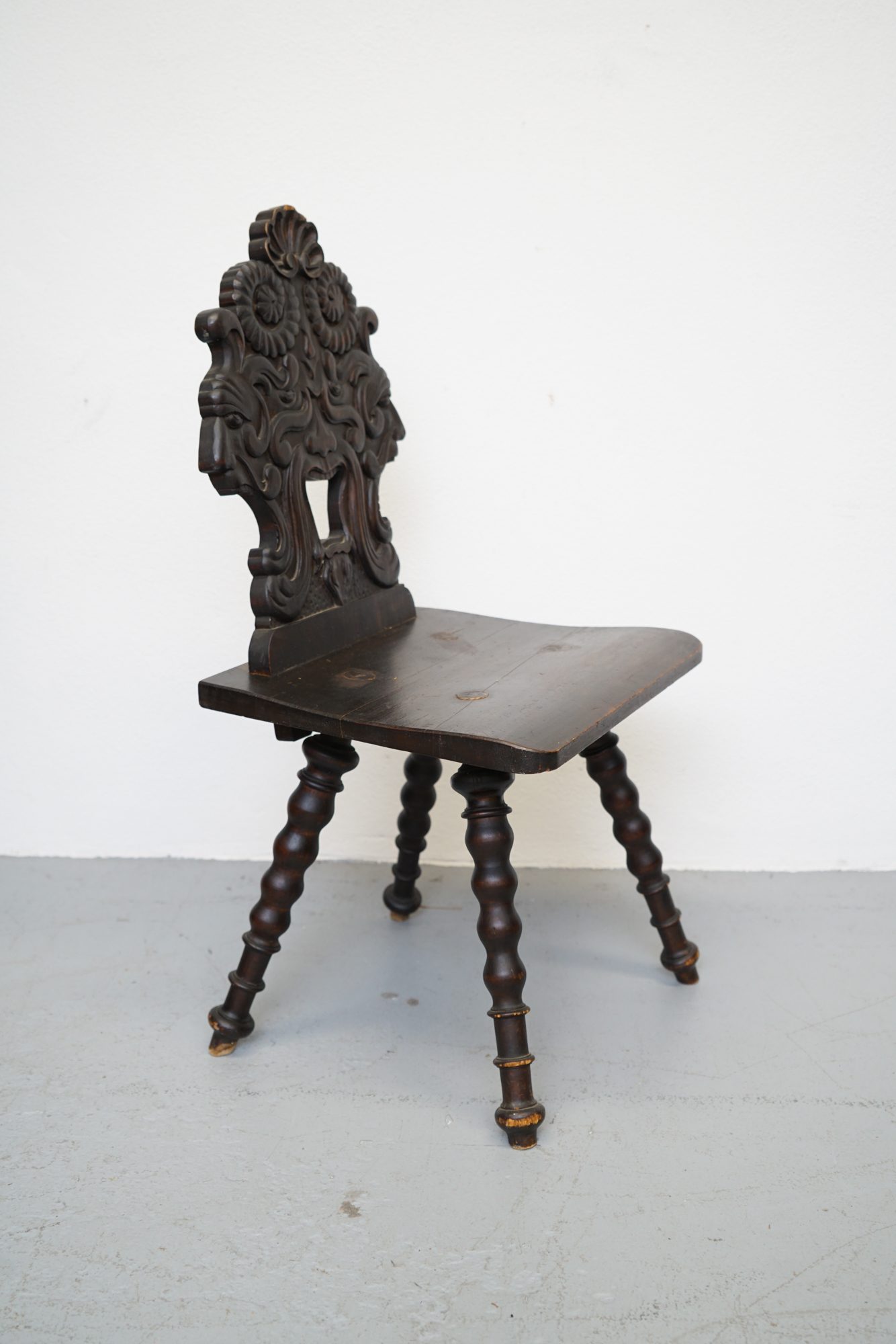 Late 19th Century Carved Green Man Chair EBTH