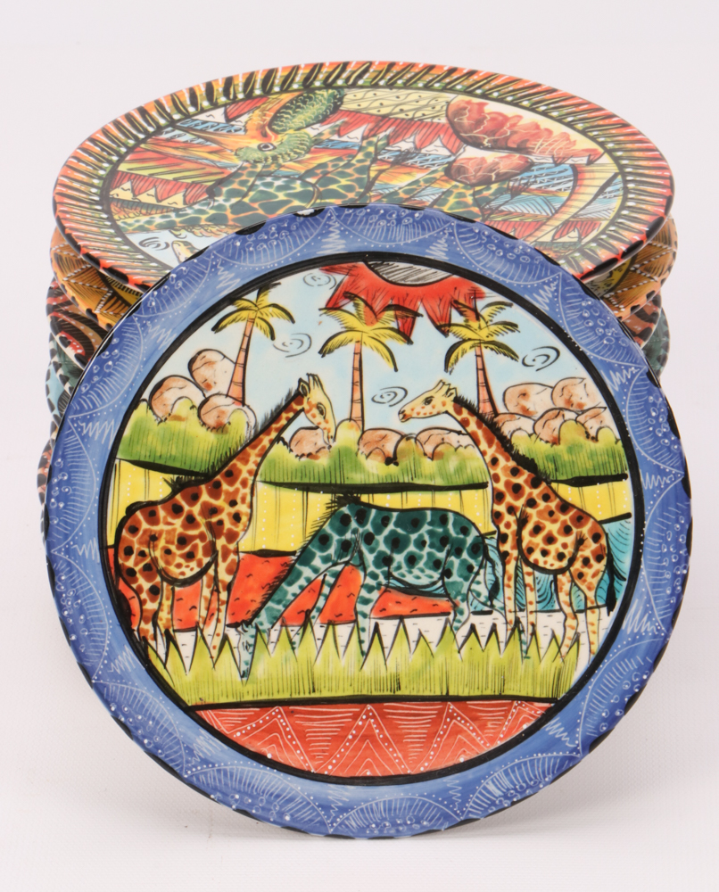 Penzo Zimbabwe HandPainted Pottery EBTH