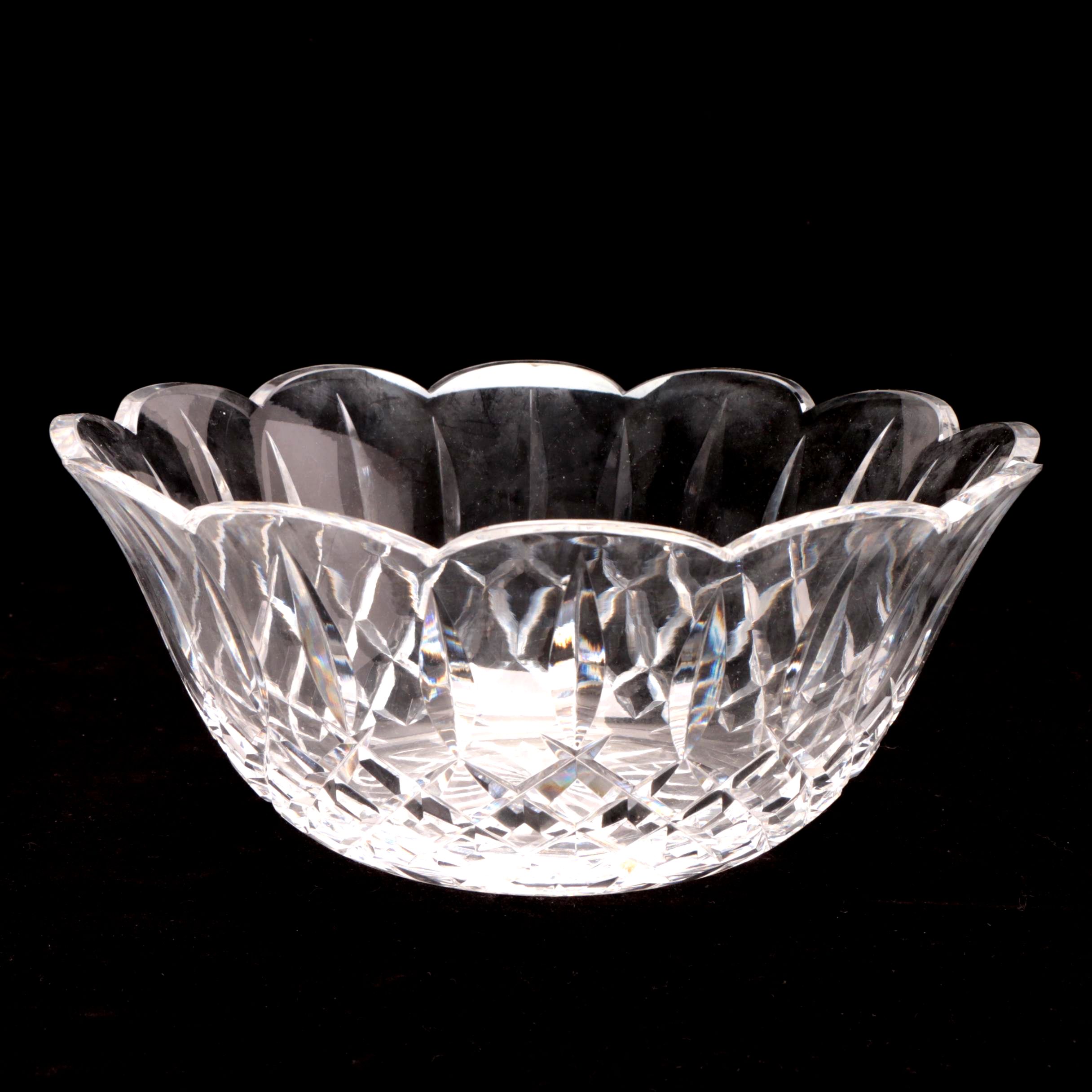 Waterford Crystal Scalloped Bowl EBTH