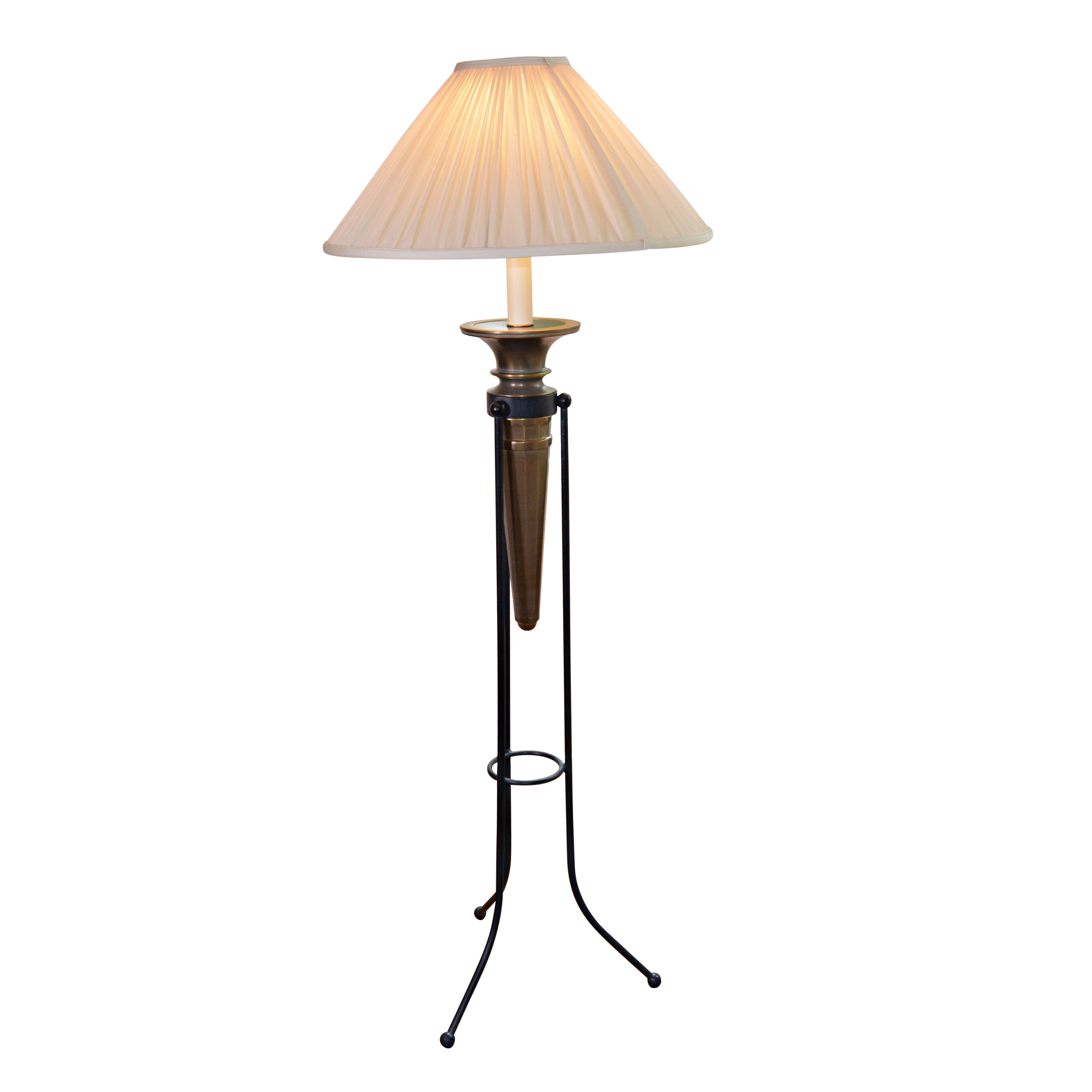 Ethan Allen Brass Floor Lamp Ebth