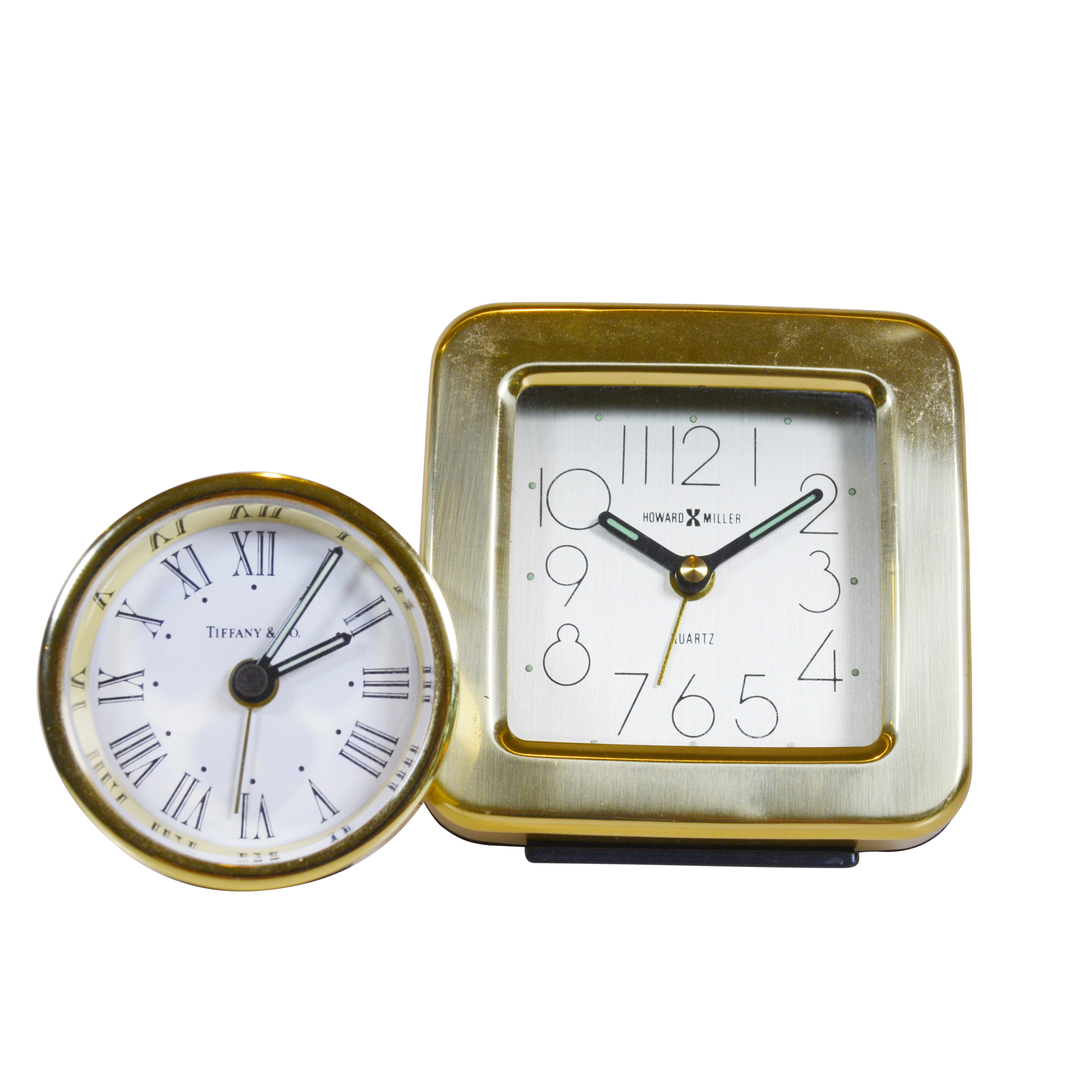 Tiffany & Co. Clock and Howard Miller Quartz Desk Clocks EBTH