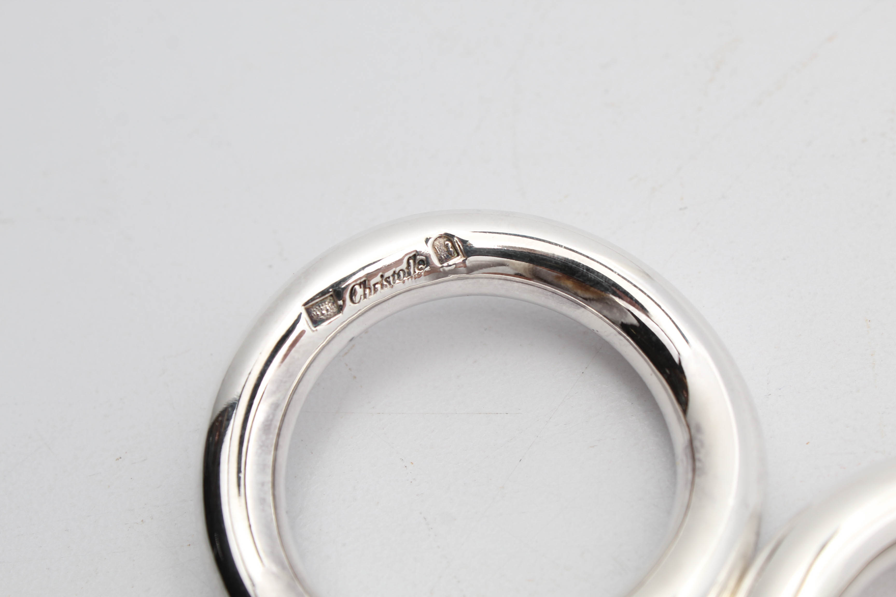 Christofle Silver Plate Napkin Rings EBTH