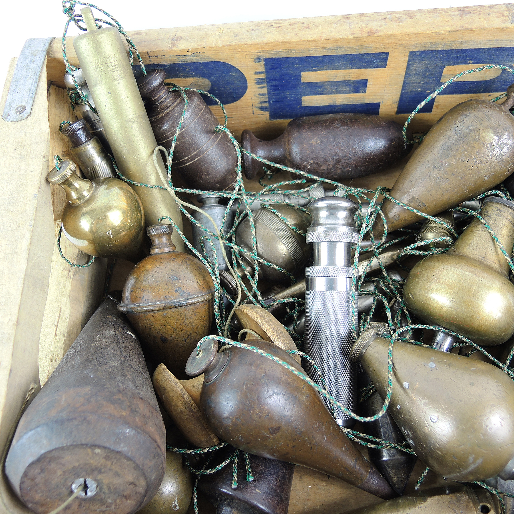 Vintage and Antique Plumb Bobs Including Starrett Co. and Merit EBTH