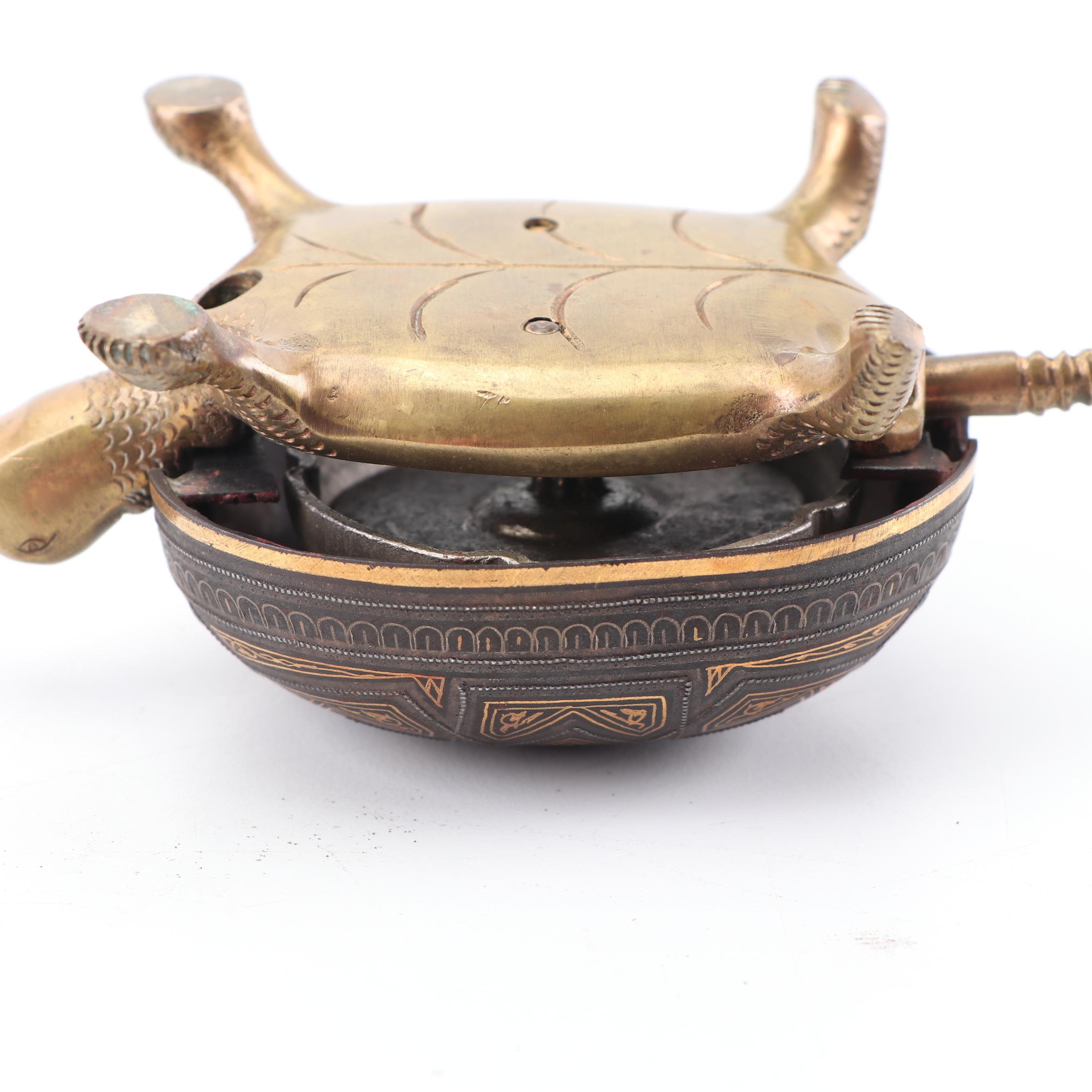 Vintage Damascene Turtle-Shaped Hotel Bells | EBTH