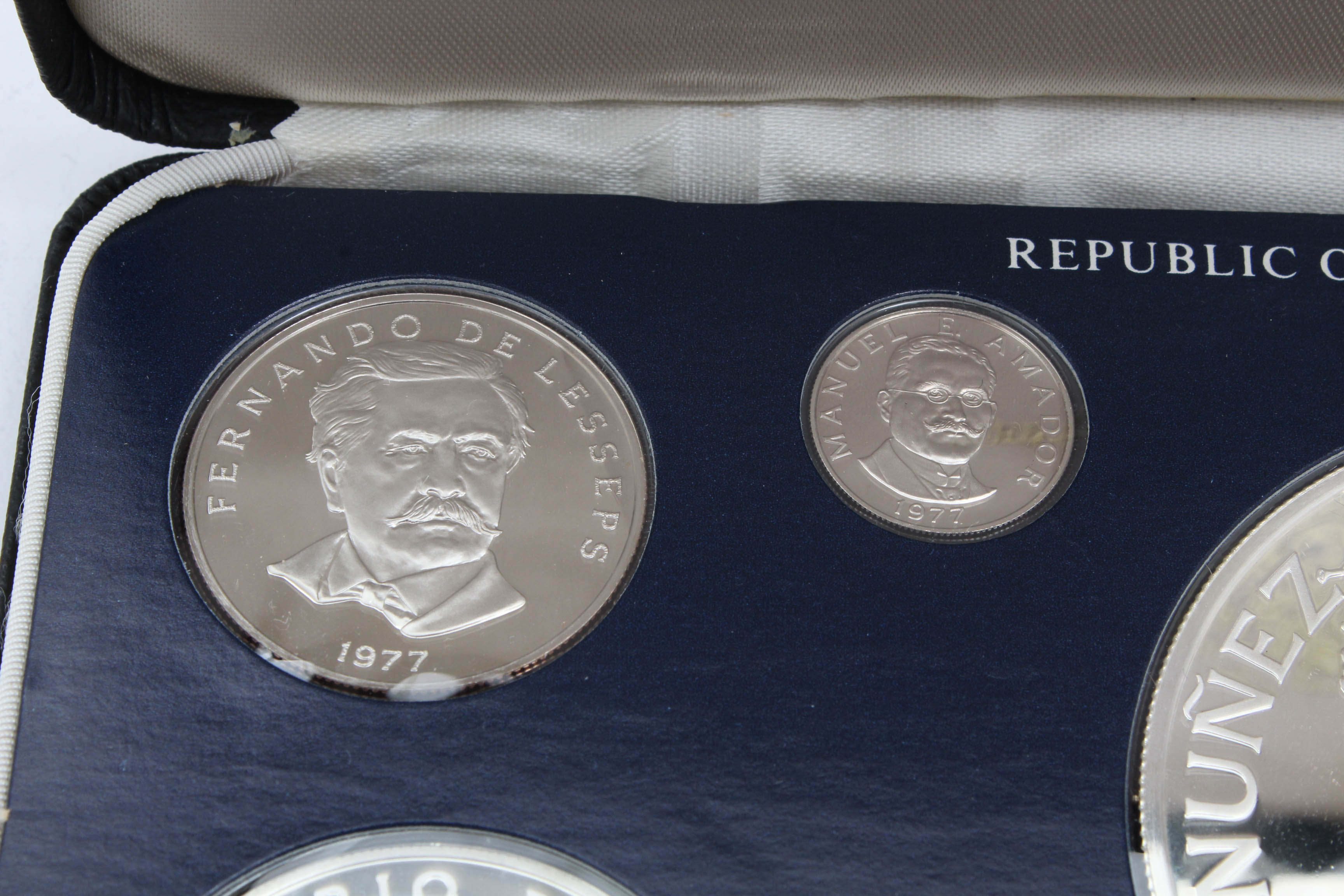 REPUBLIC OF PANAMA PROOF SET visual data 5