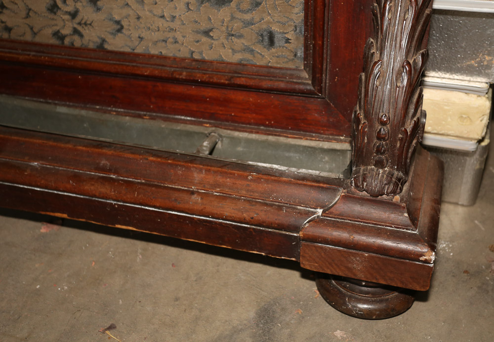 Victorian Walnut Hall Tree, 19th Century EBTH