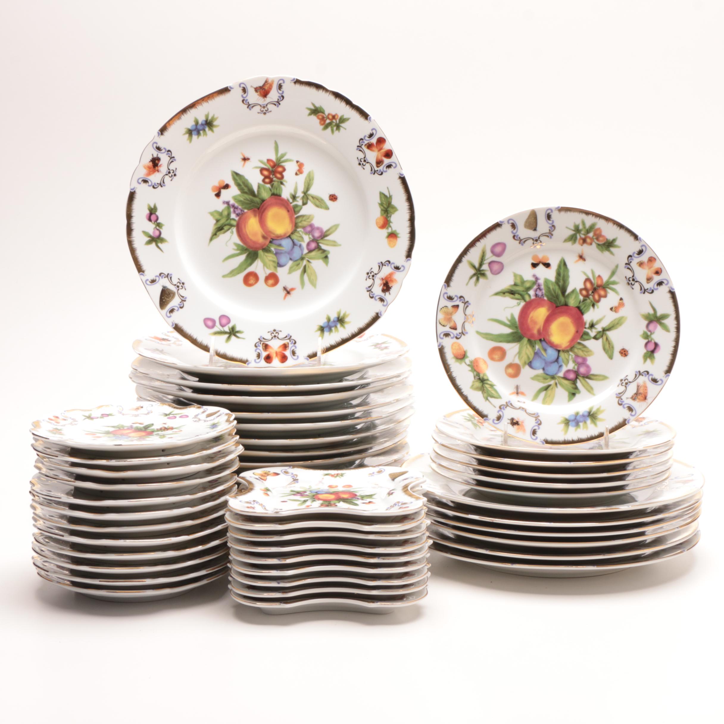 Godinger "Yorkshire" Porcelain Dinnerware EBTH