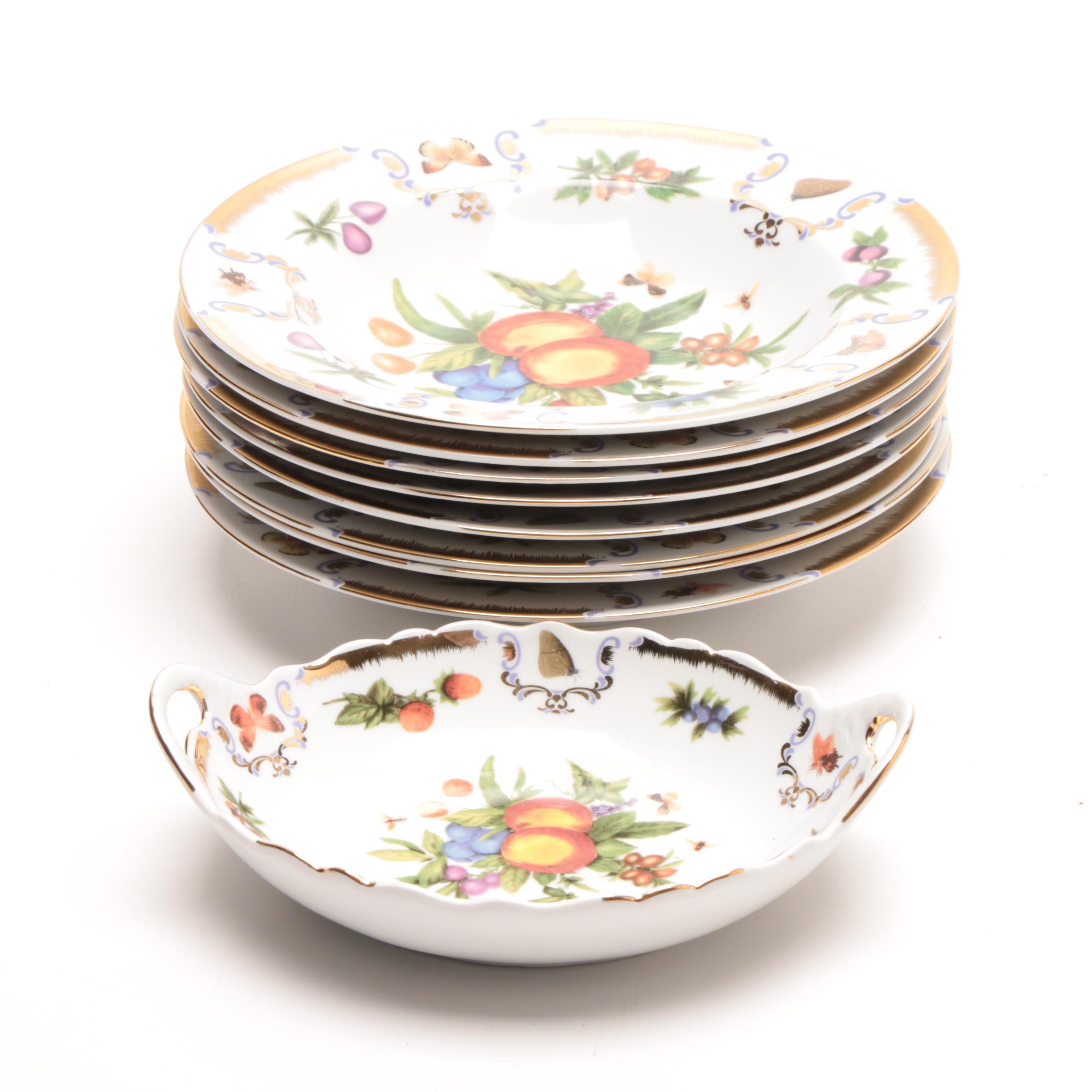 Godinger "Yorkshire" Porcelain Dinnerware EBTH