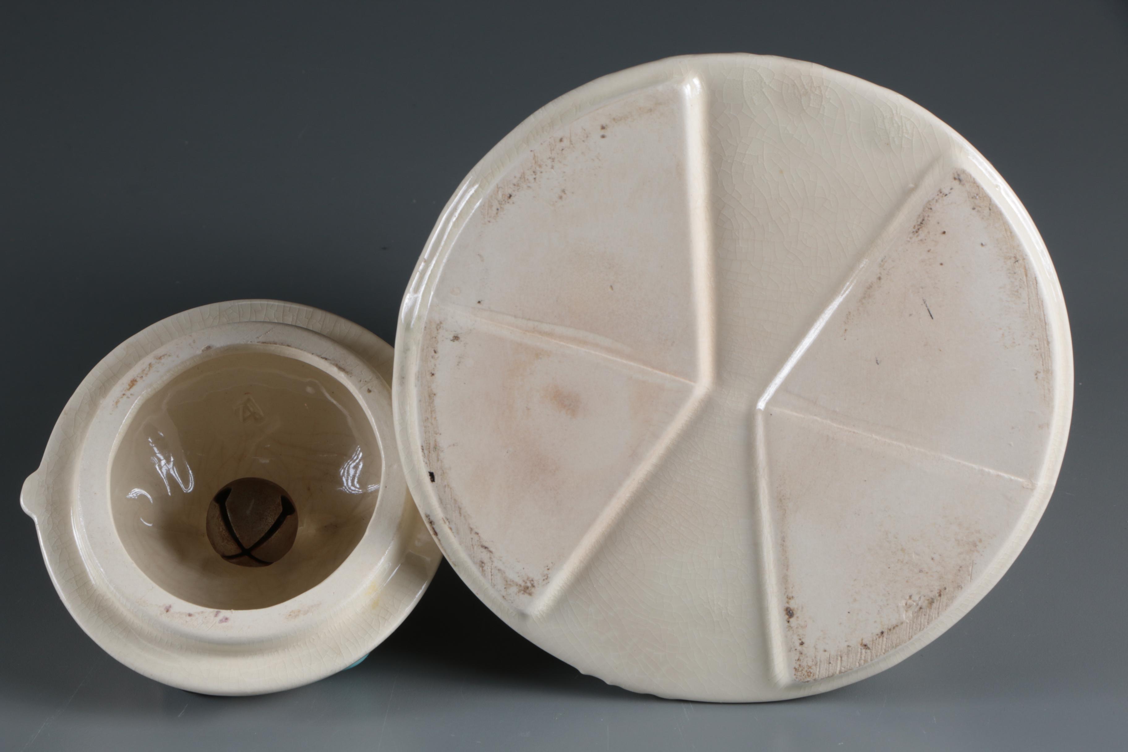 American Bisque "Ring for Cookies" Ceramic Bell Cookie Jar EBTH