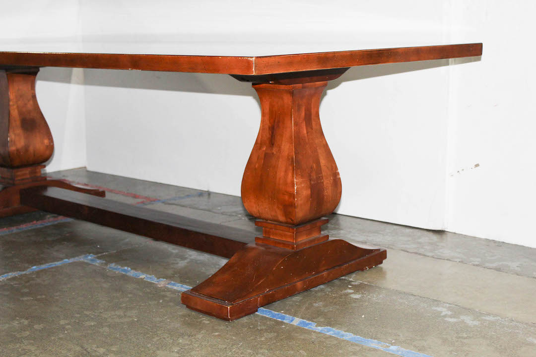 Restoration Hardware Solid Wood Dining Table EBTH