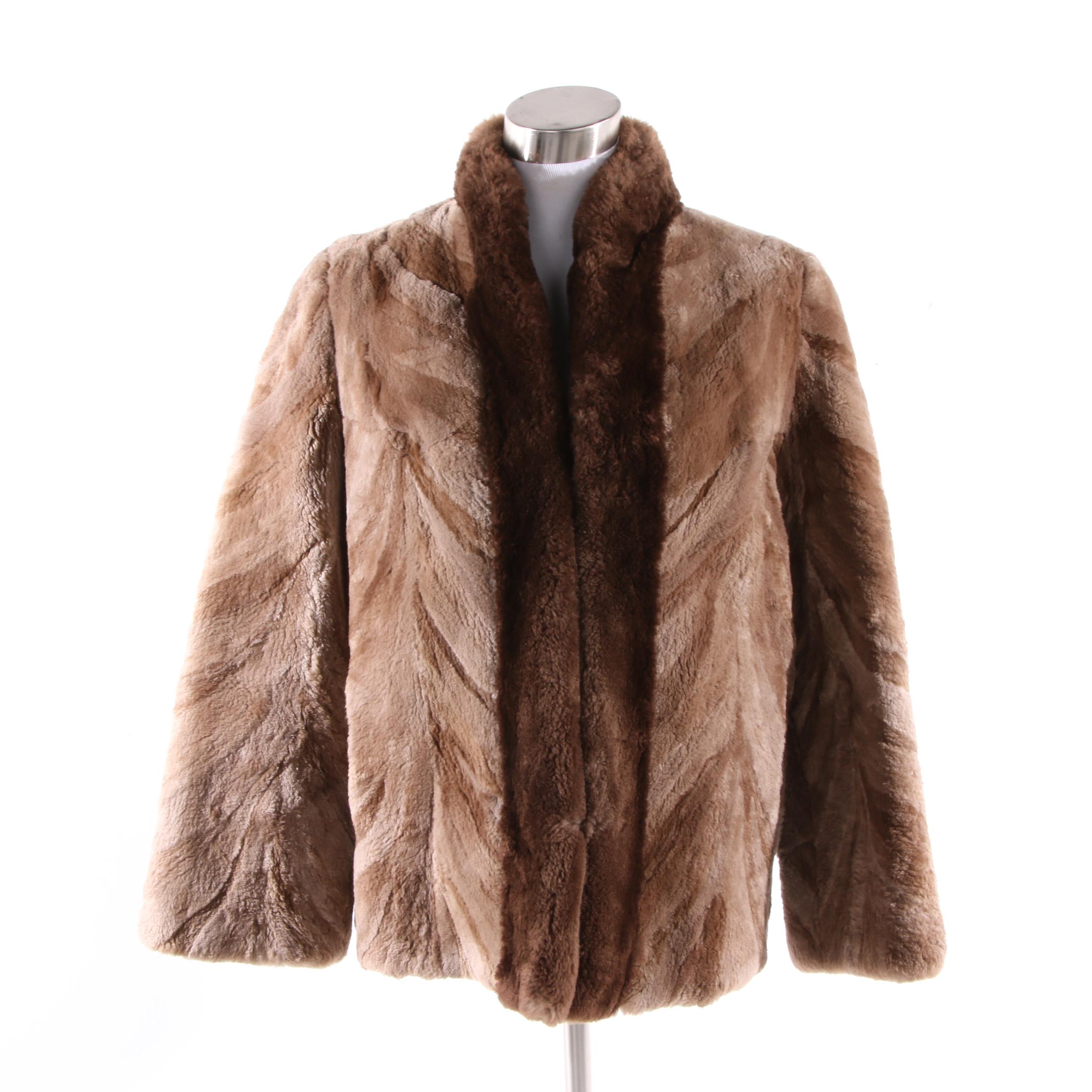 Women's Vintage Clearfield Furs Sheared Beaver Coat EBTH