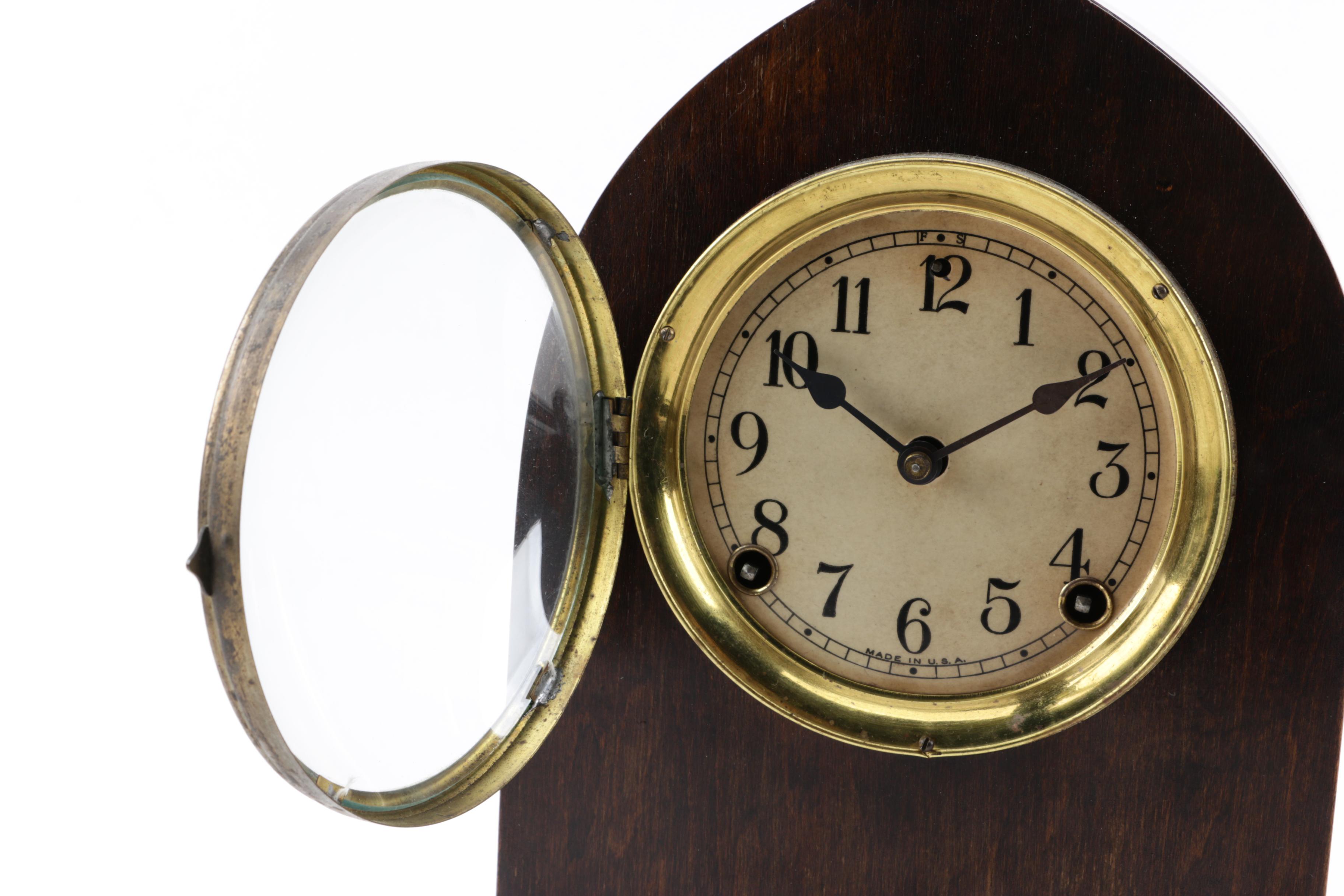 Sessions Clock Company Antique Beehive Mantel Clock EBTH