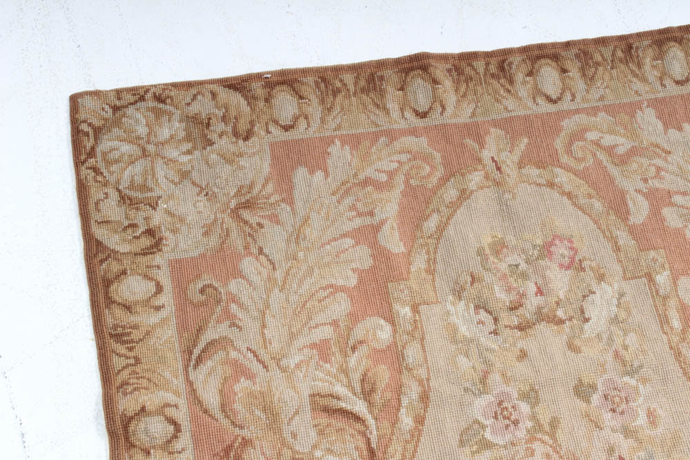 Handmade French Aubusson Needlepoint Rug EBTH