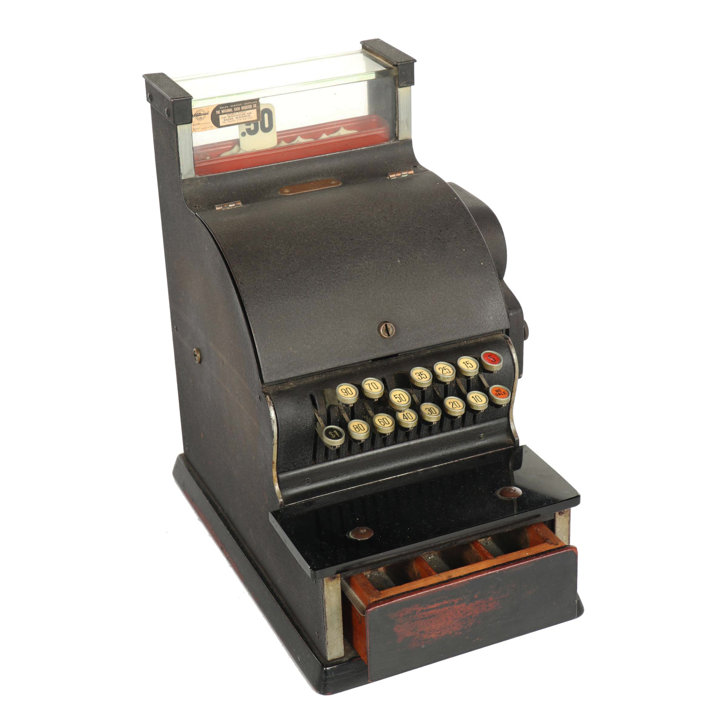 1919 National Model 717 Cash Register EBTH