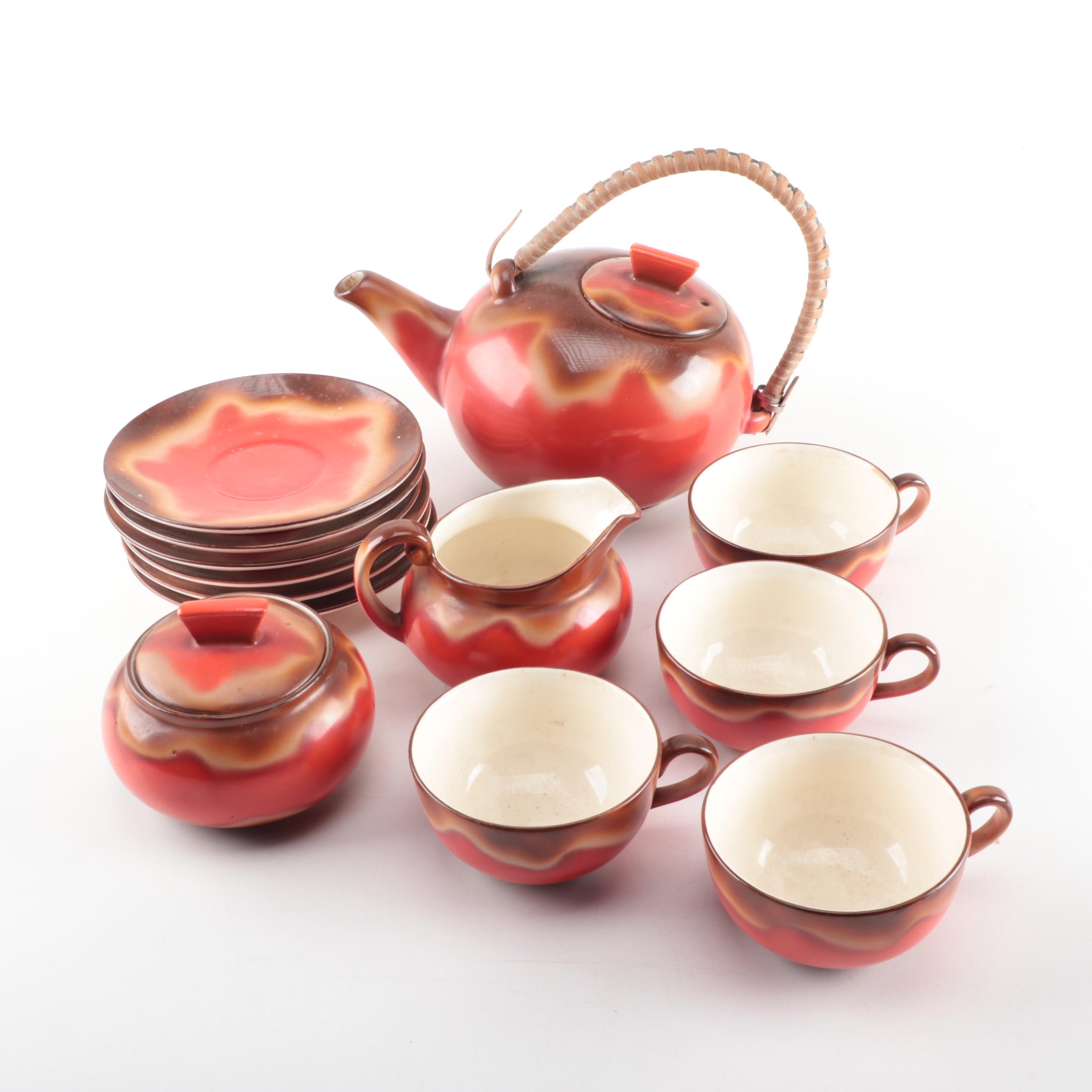 Mid Century European Ceramic Tea Set EBTH