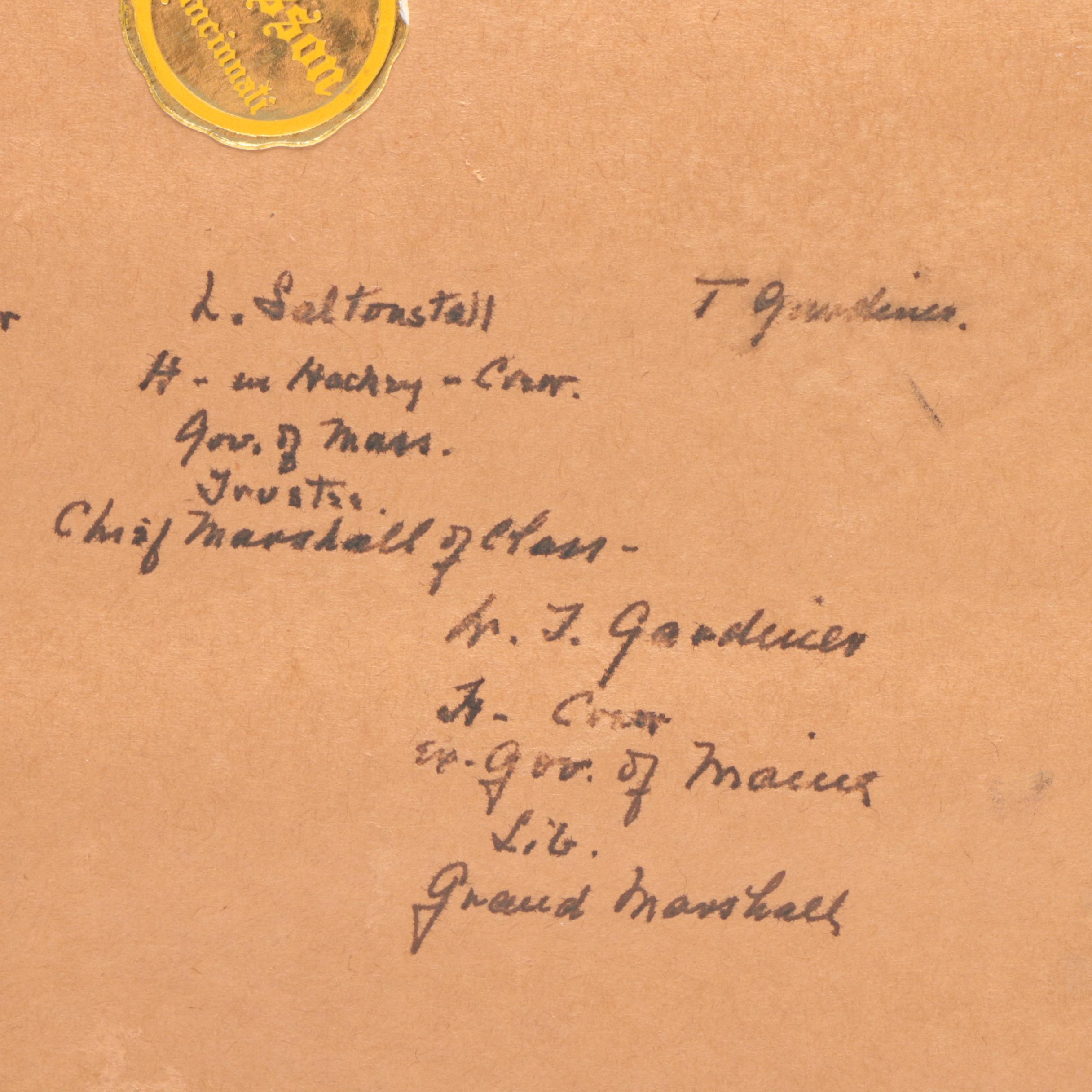1939 Harvard University "Porcellian Club" Signed by Pictured Members EBTH