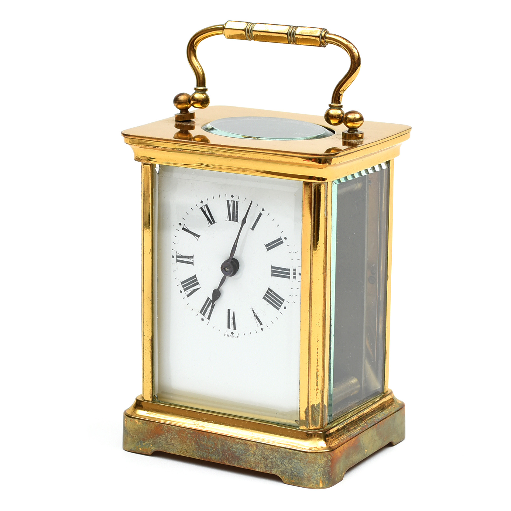 Duverdrey & Bloquel Brass Carriage Clock, Made in France EBTH