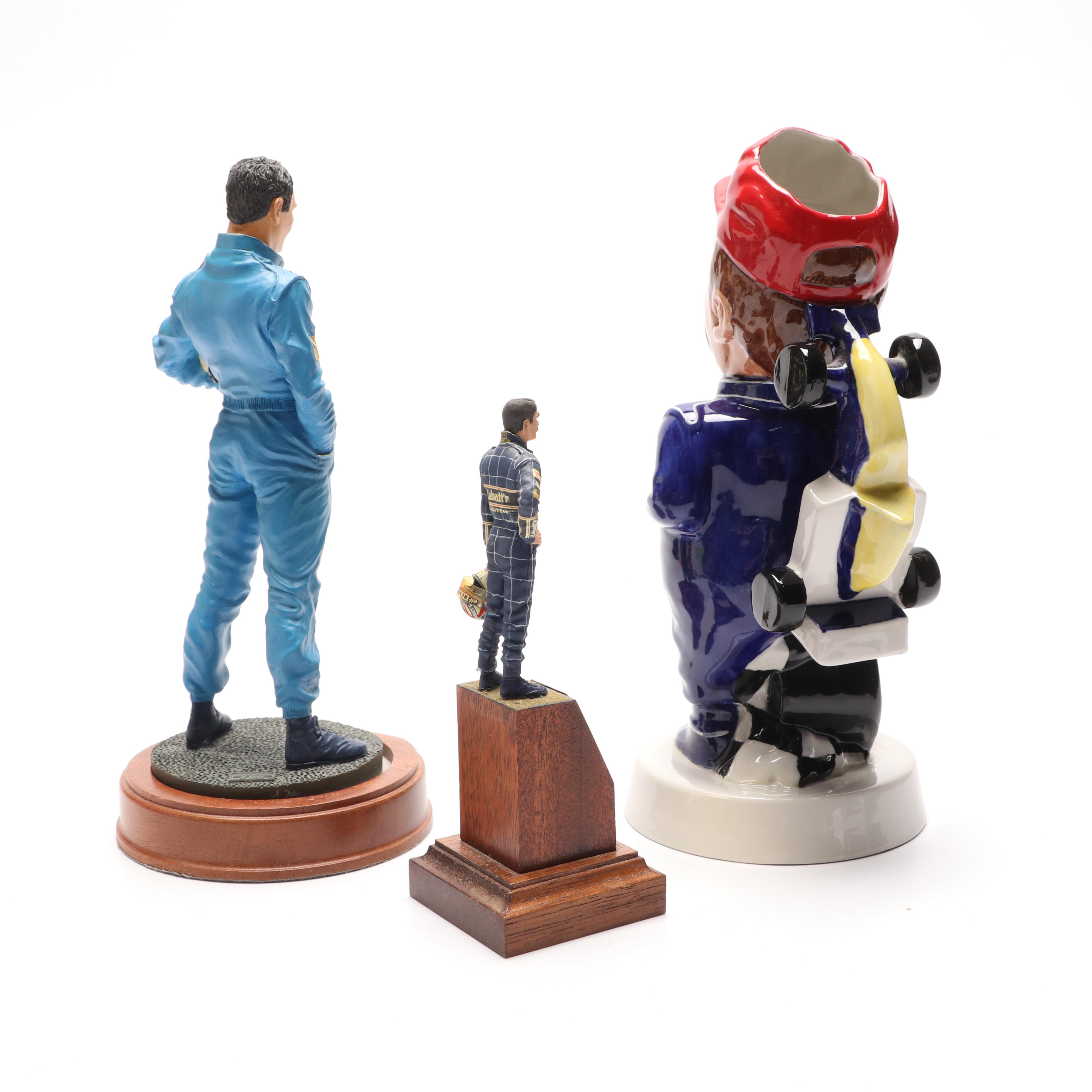 Formula 1 Racing Collectibles Including Nigel Mansell Figurines by WR ...
