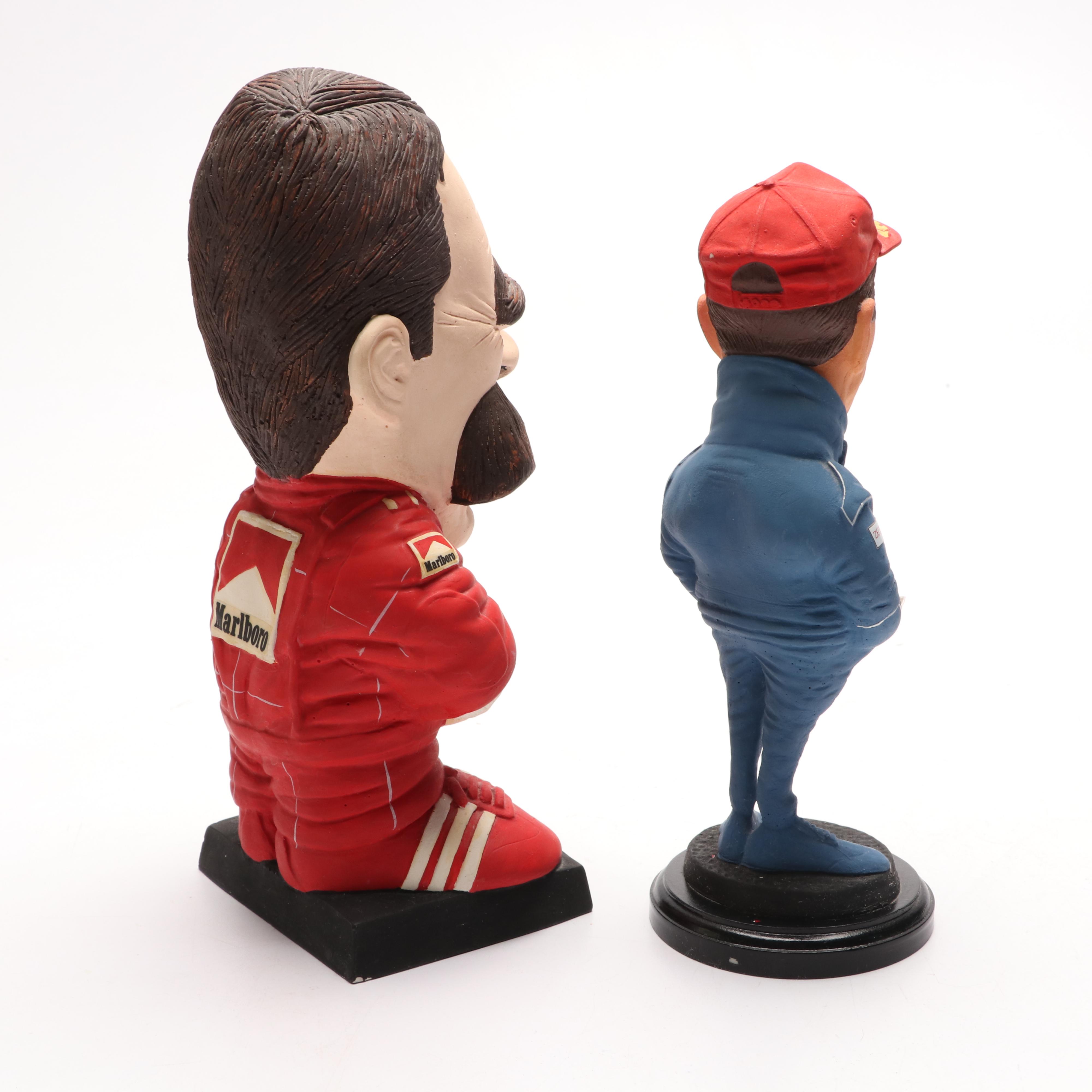 Formula 1 Racing Collectibles Including Nigel Mansell Figurines by WR ...