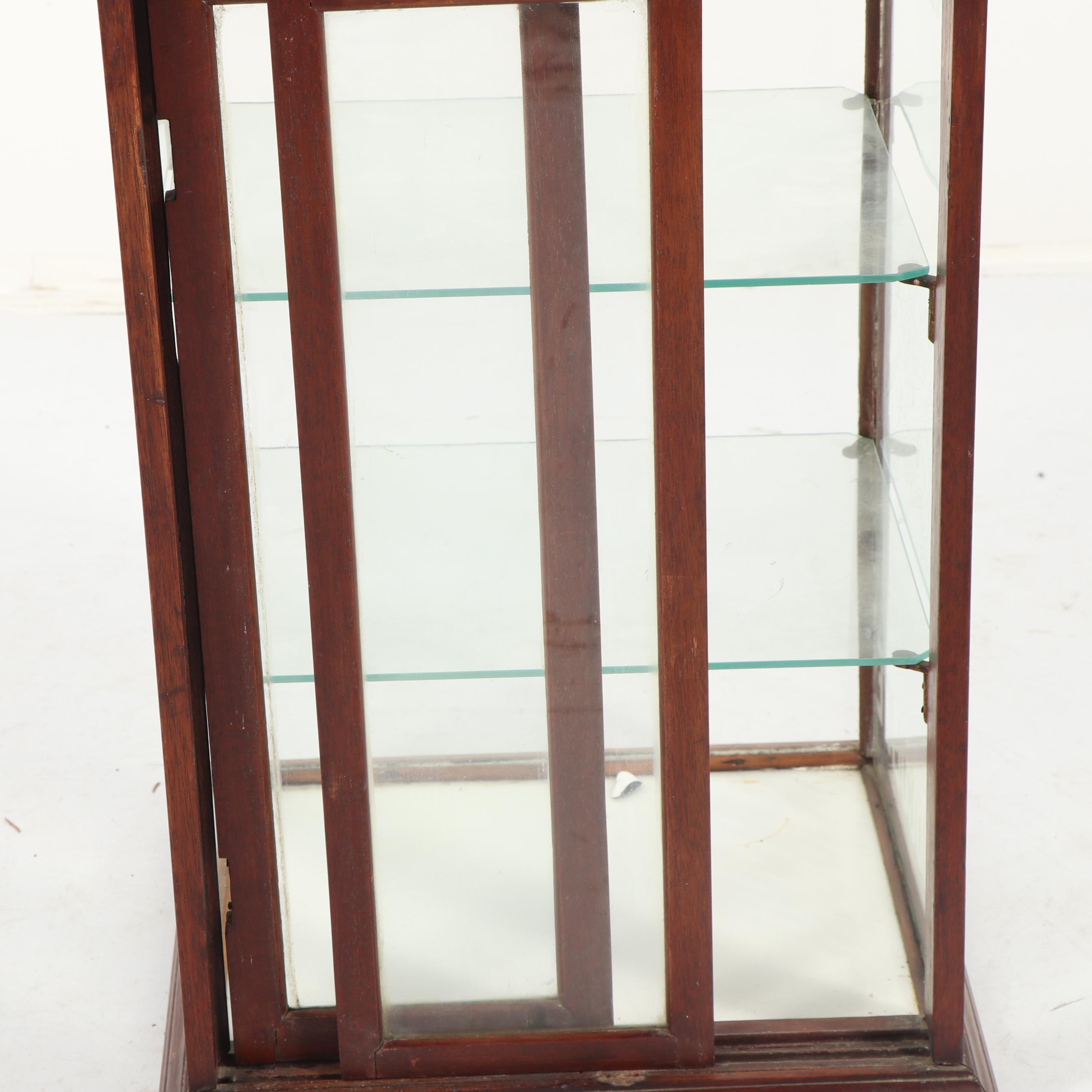 "Cadbury's Chocolate" Oak and Glass Counter Display Case, Early 20th
