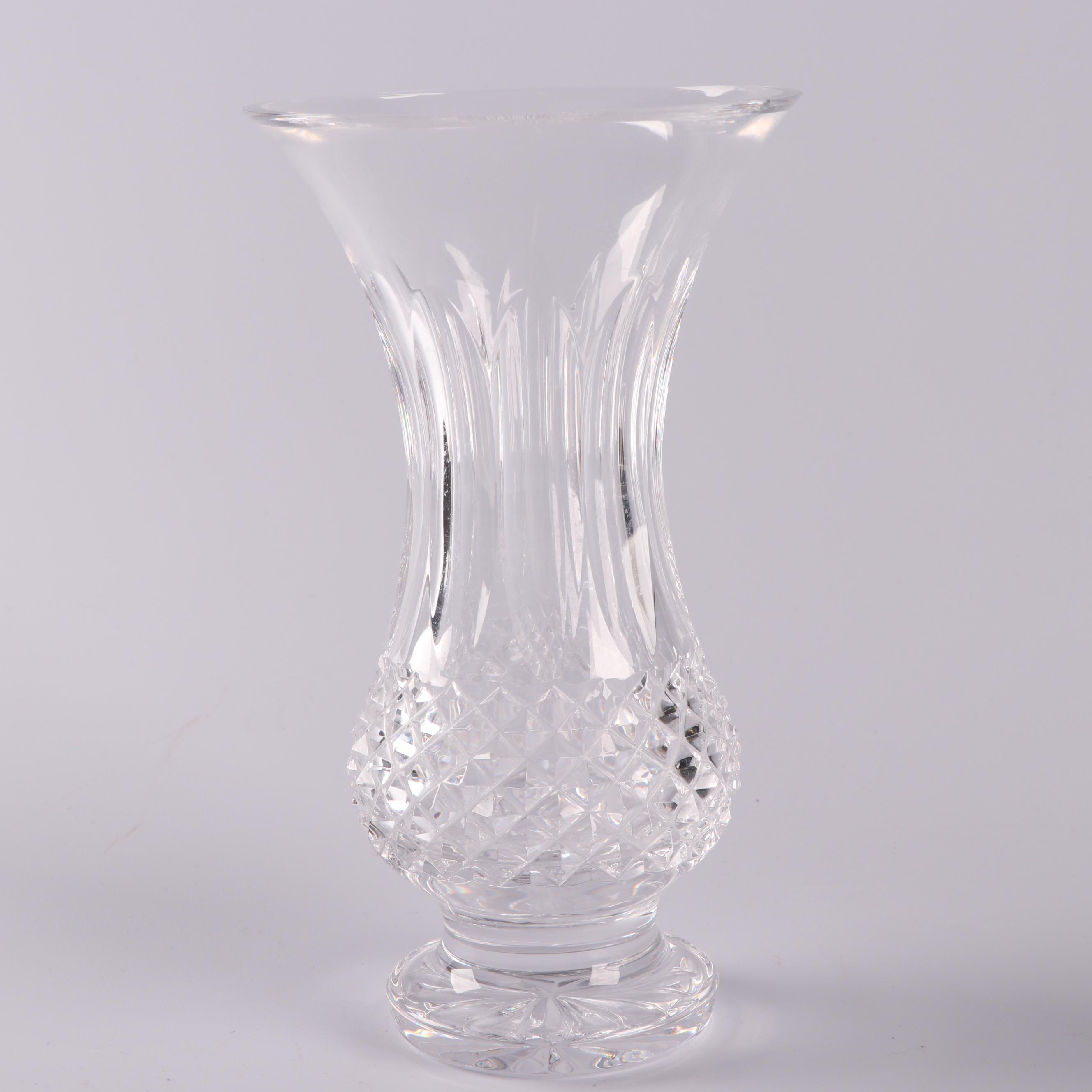 Waterford Crystal "Colleen" Vase and Flared Bowl EBTH