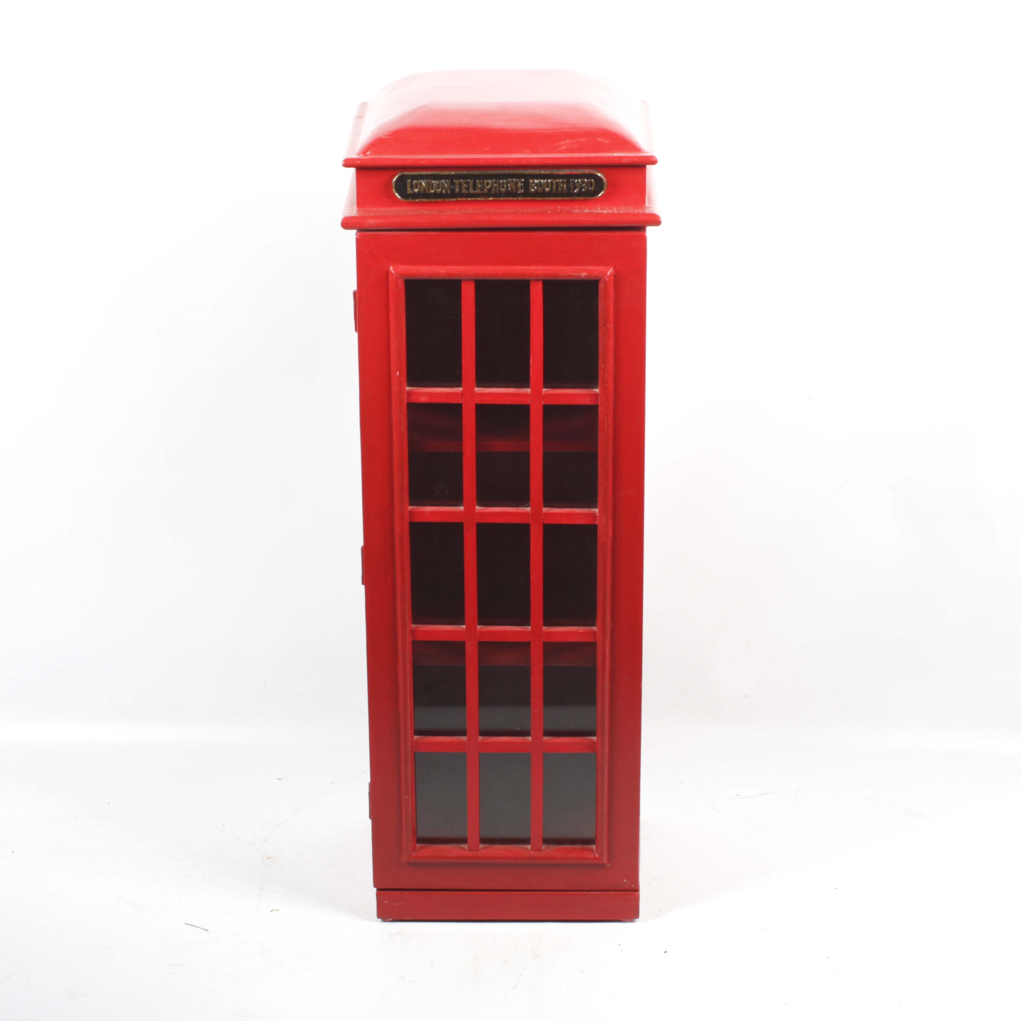 Petite Telephone Booth Curio EBTH