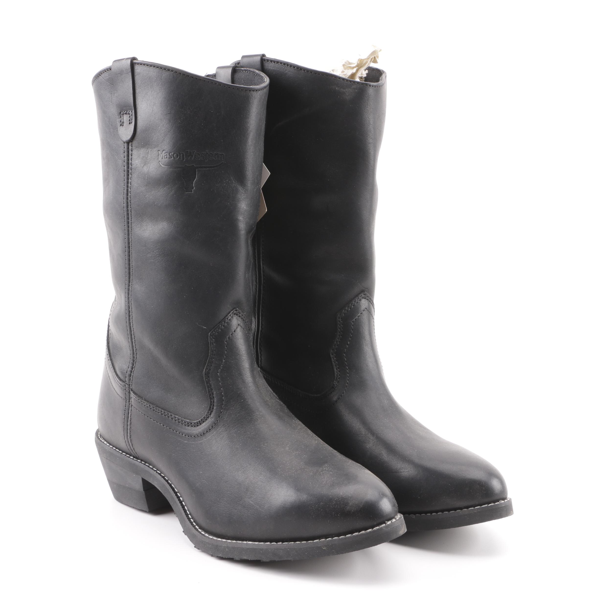 mason western work boots