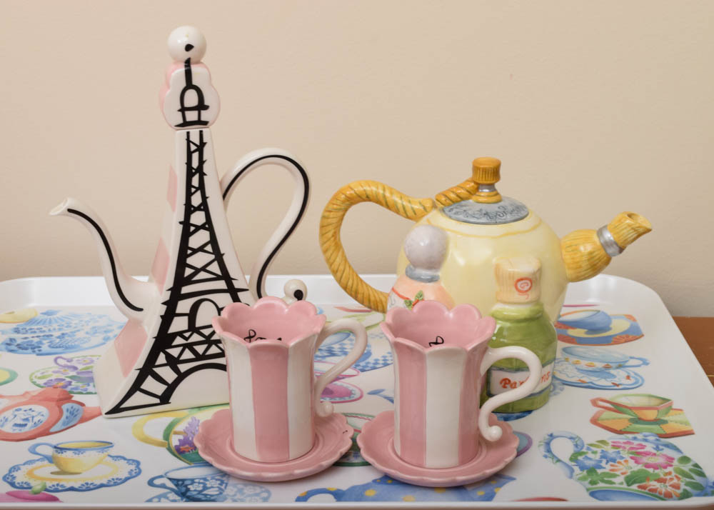 Whimsical Teapot Collection EBTH