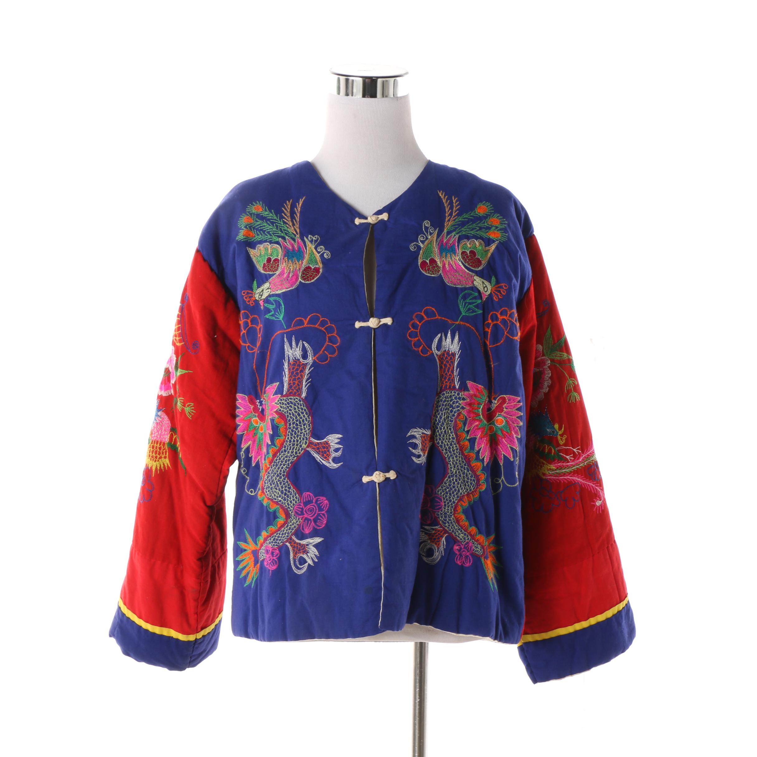 peacocks quilted jackets