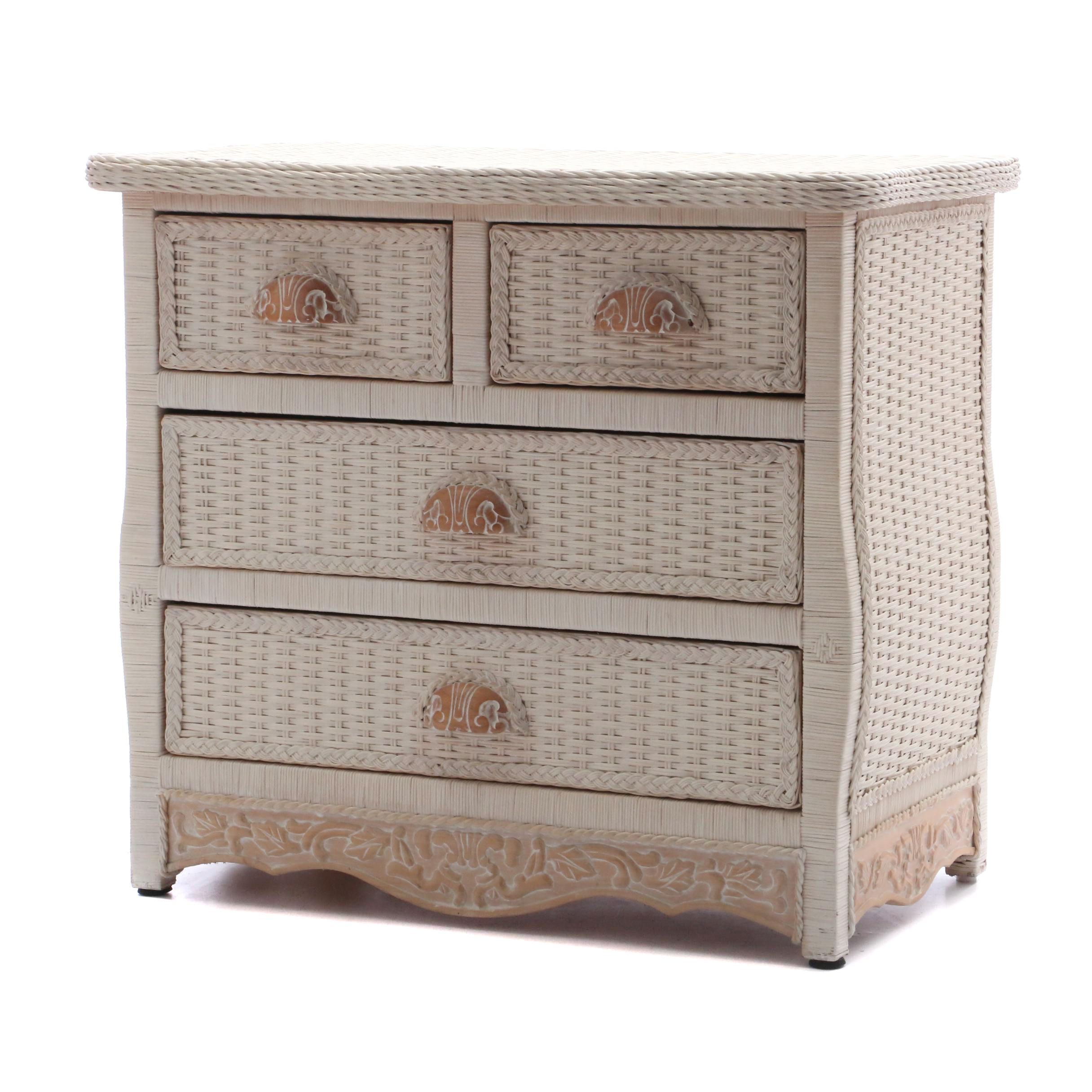 Wicker Chest of Drawers EBTH