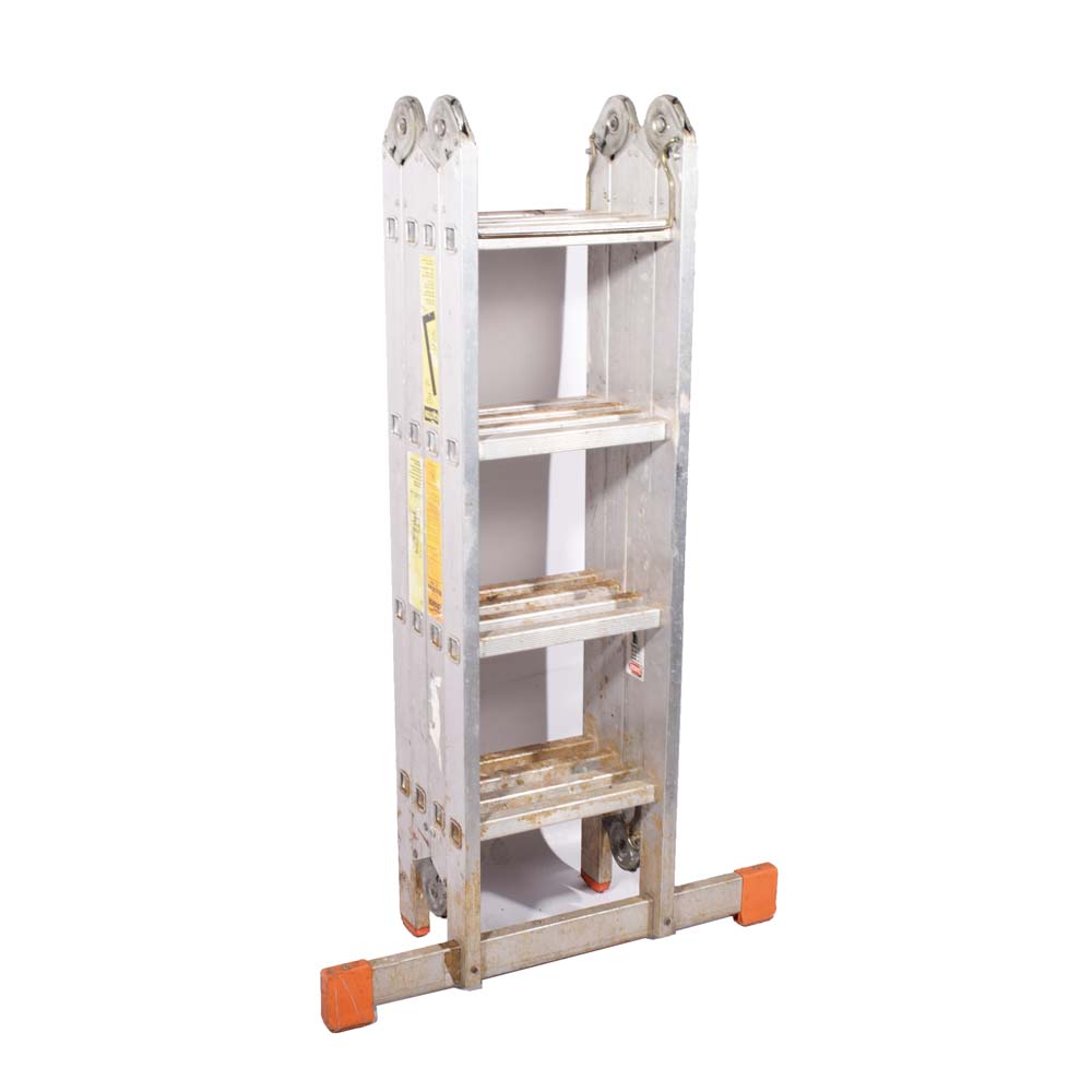 Krause MultiMatic 16' Aluminum Step Ladder EBTH