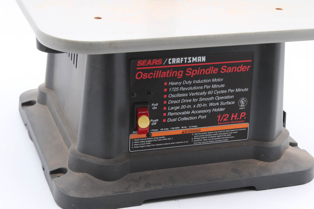 Sears/Craftsman Oscillating Spindle Sander EBTH
